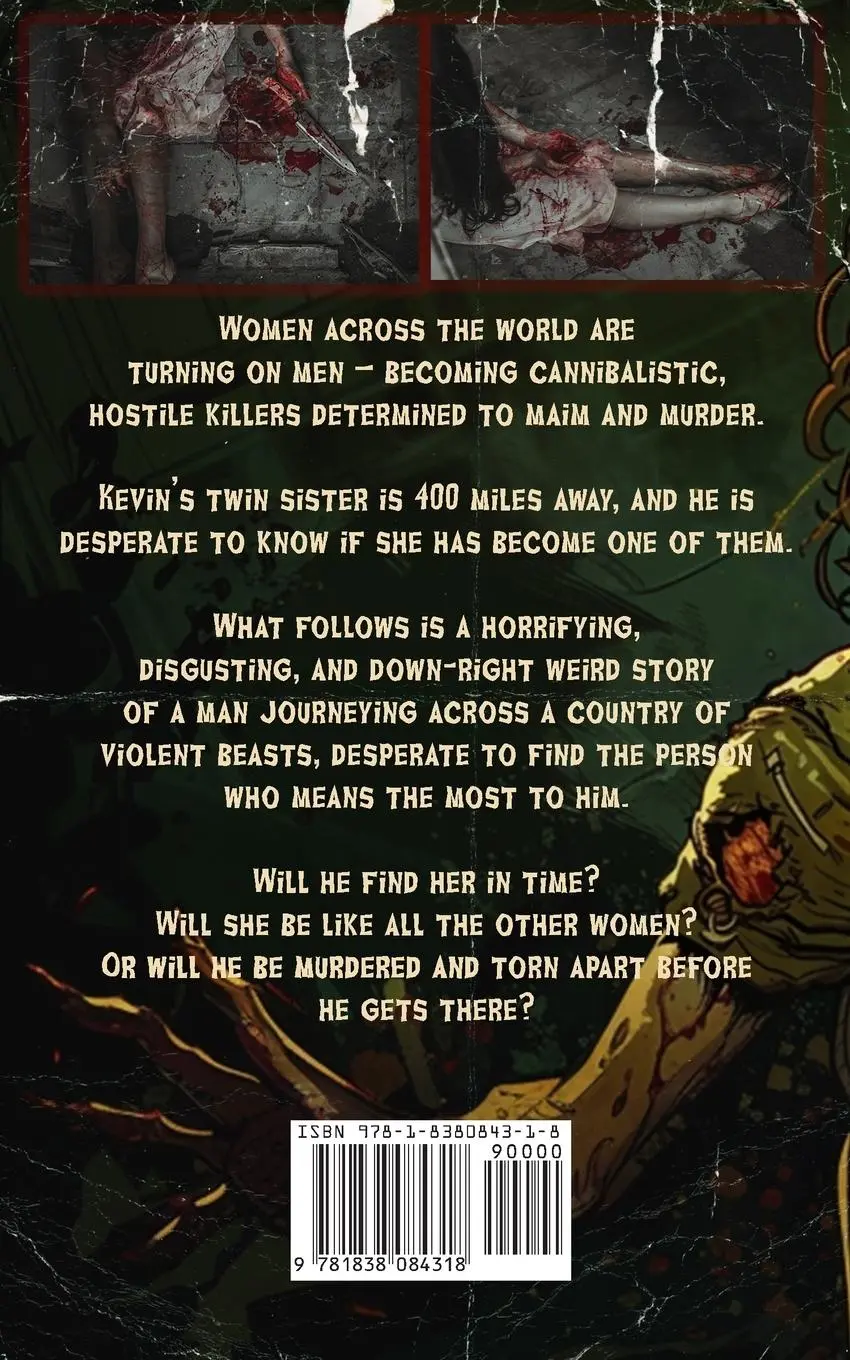 Rückseite: 9781838084318 | Zombie Psycho Women | Rick Wood | Taschenbuch | Englisch | 2020