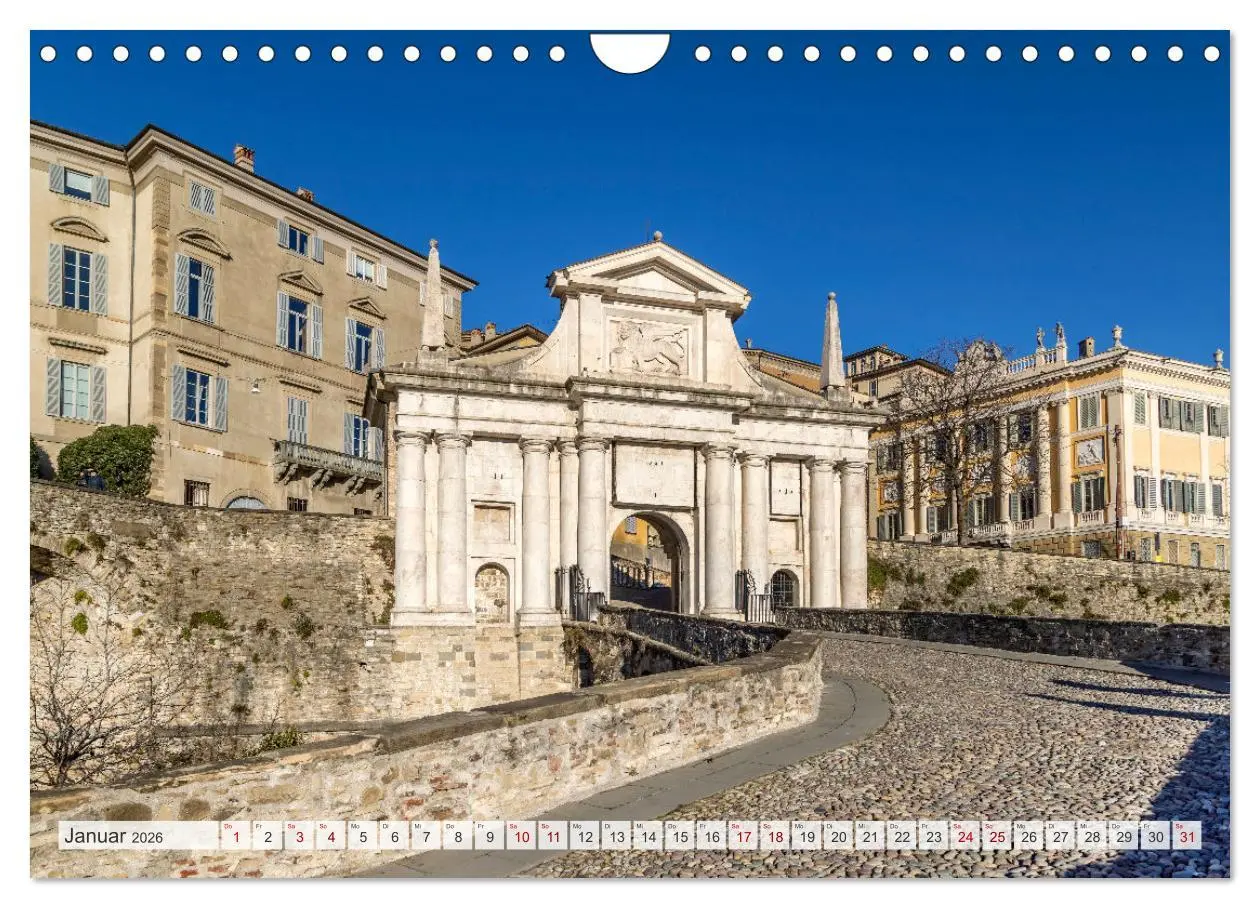 Bild: 9783457324318 | Bezauberndes Bergamo (Wandkalender 2026 DIN A4 quer), CALVENDO...