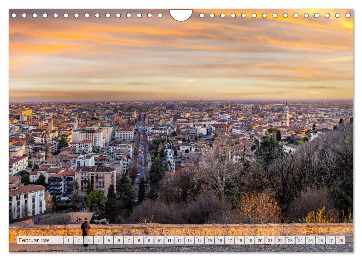 Bild: 9783457324318 | Bezauberndes Bergamo (Wandkalender 2026 DIN A4 quer), CALVENDO...