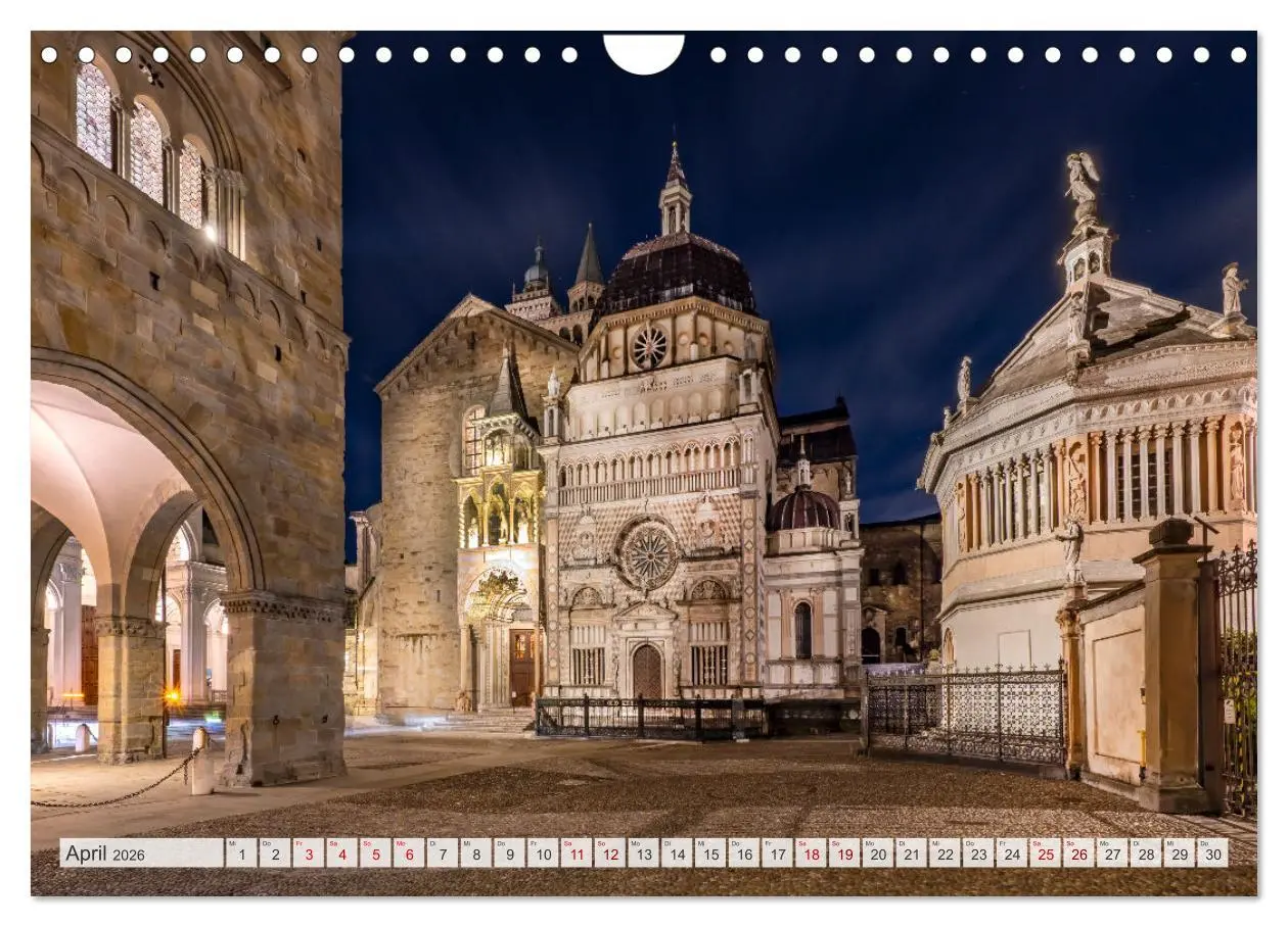 Bild: 9783457324318 | Bezauberndes Bergamo (Wandkalender 2026 DIN A4 quer), CALVENDO...