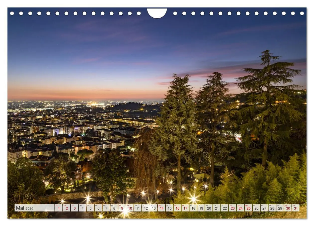Bild: 9783457324318 | Bezauberndes Bergamo (Wandkalender 2026 DIN A4 quer), CALVENDO...