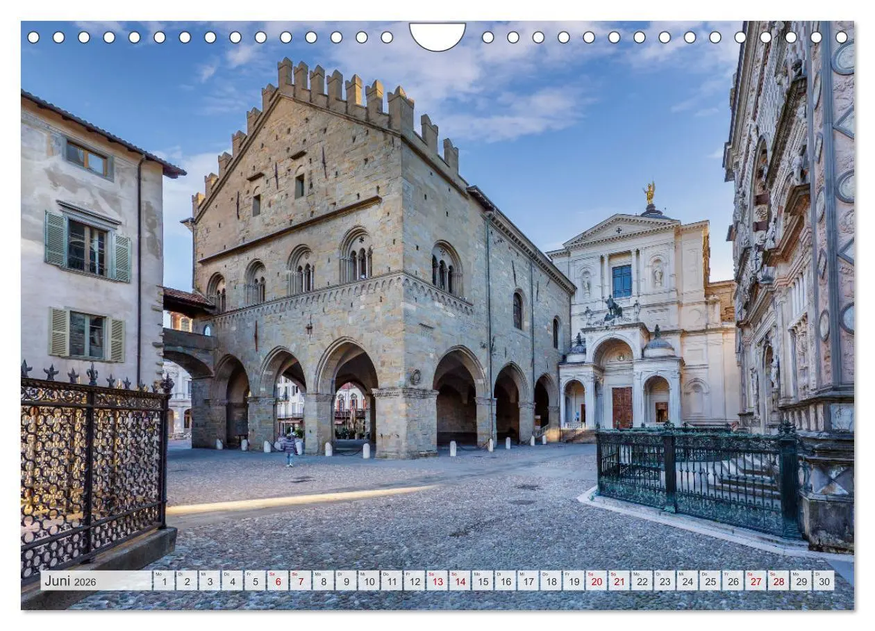 Bild: 9783457324318 | Bezauberndes Bergamo (Wandkalender 2026 DIN A4 quer), CALVENDO...