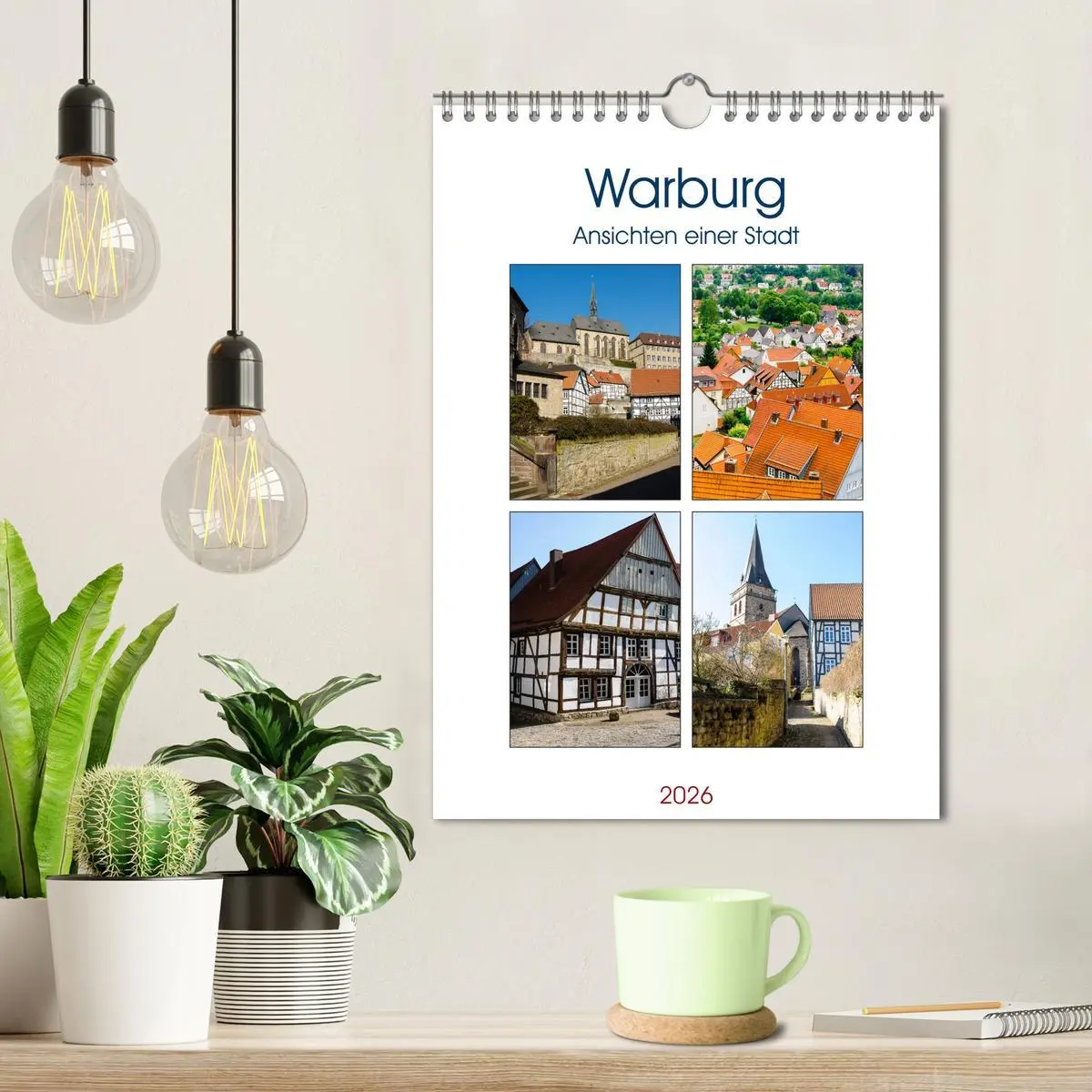 Bild: 9783516414318 | Warburg - Ansichten einer Stadt (Wandkalender 2026 DIN A4 hoch),...