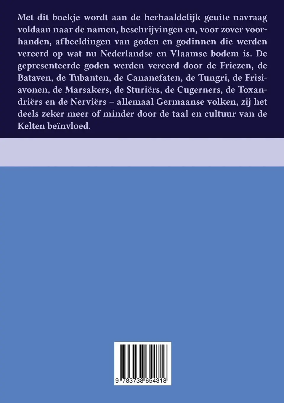 Rückseite: 9783738654318 | Goden van de Lage Landen | Gardenstone | Taschenbuch | Paperback