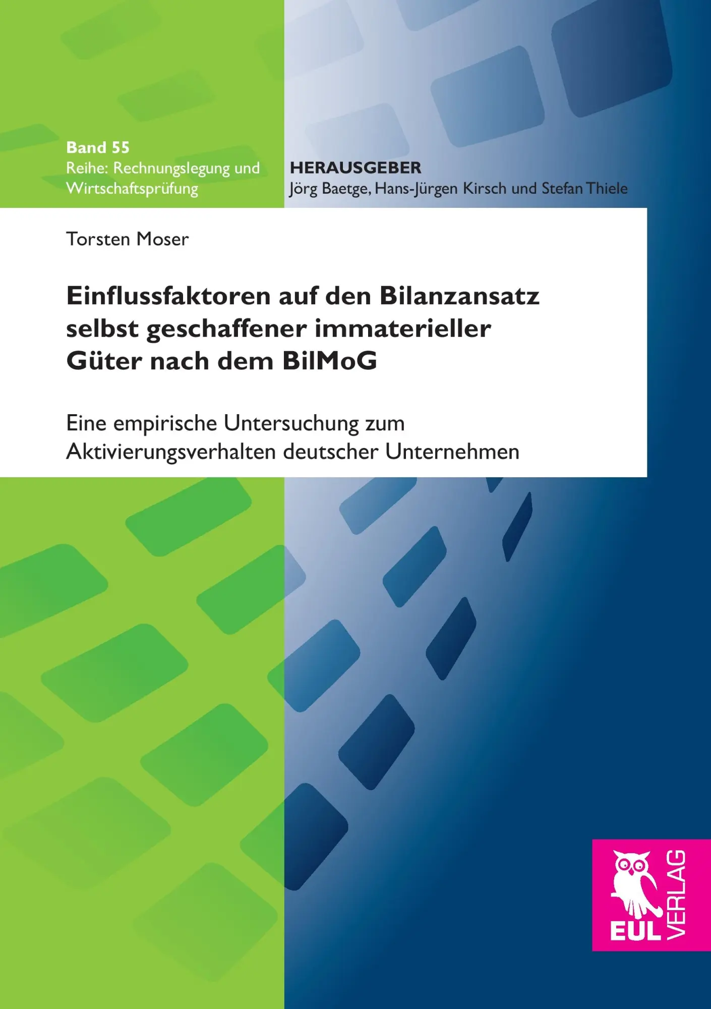 Cover: 9783844104318 | Einflussfaktoren auf den Bilanzansatz selbst geschaffener...