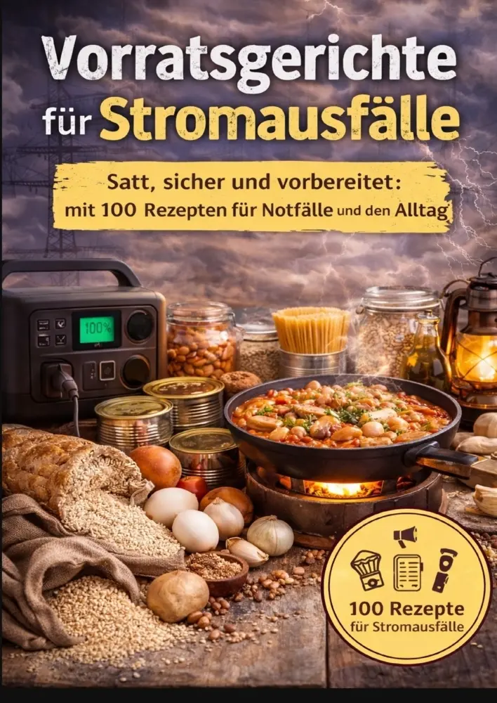 Cover: 9789403884318 | Vorratsgerichte für Stromausfälle :Satt, sicher und vorbereitet mit...