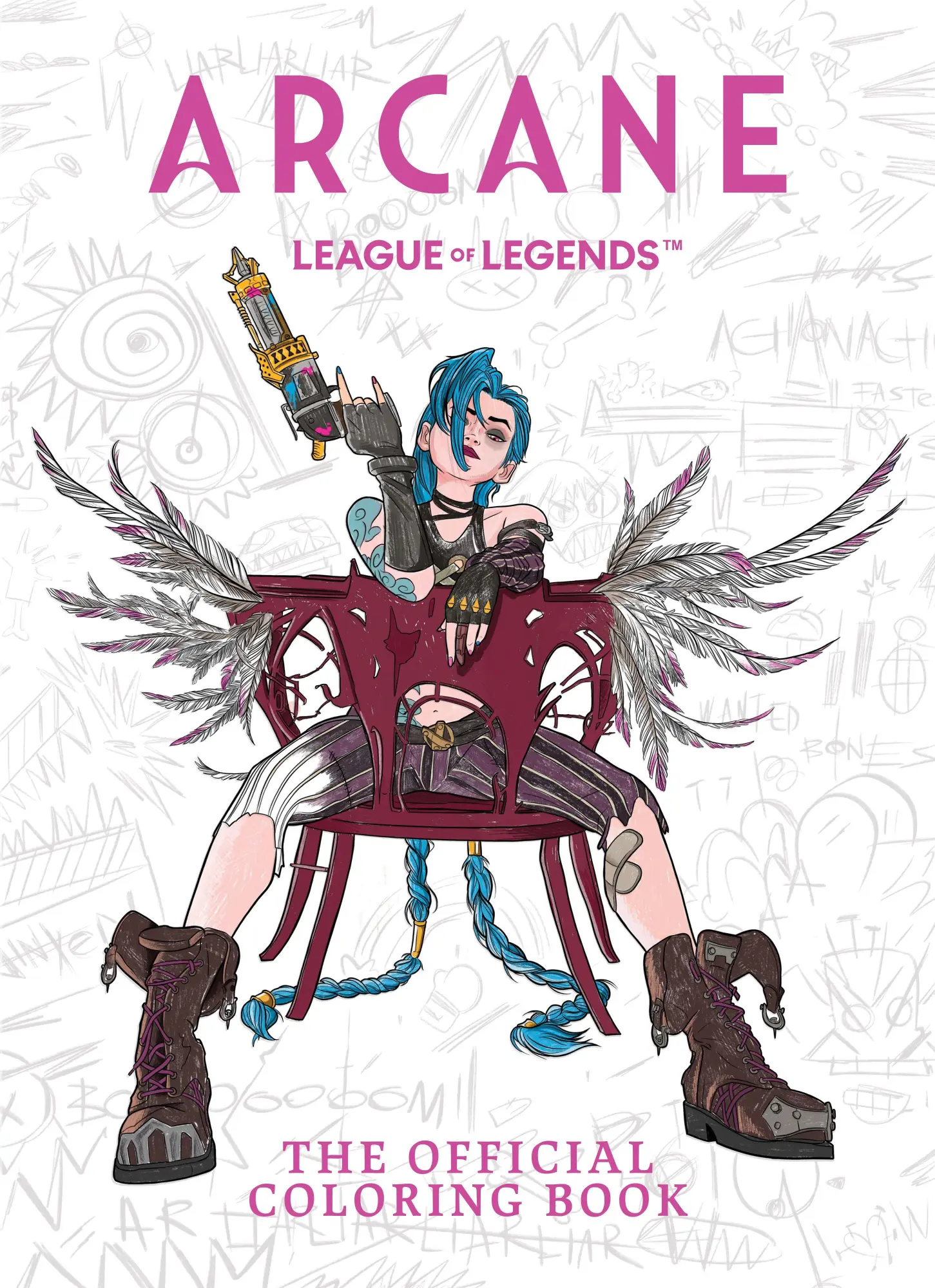 Insight Editions Arcane, The Official Coloring Book