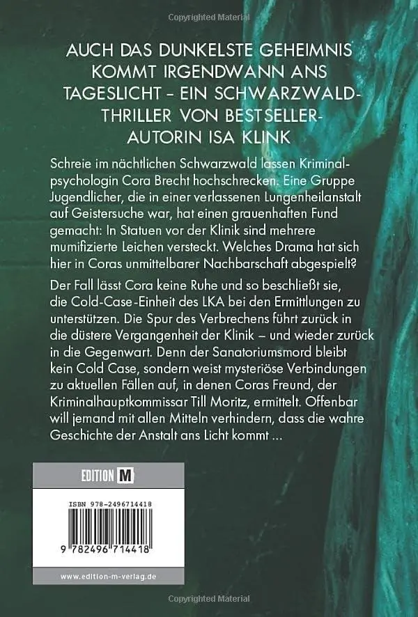Rückseite: 9782496714418 | Gnadenkalt | Isa Klink | Taschenbuch | 364 S. | Deutsch | 2024