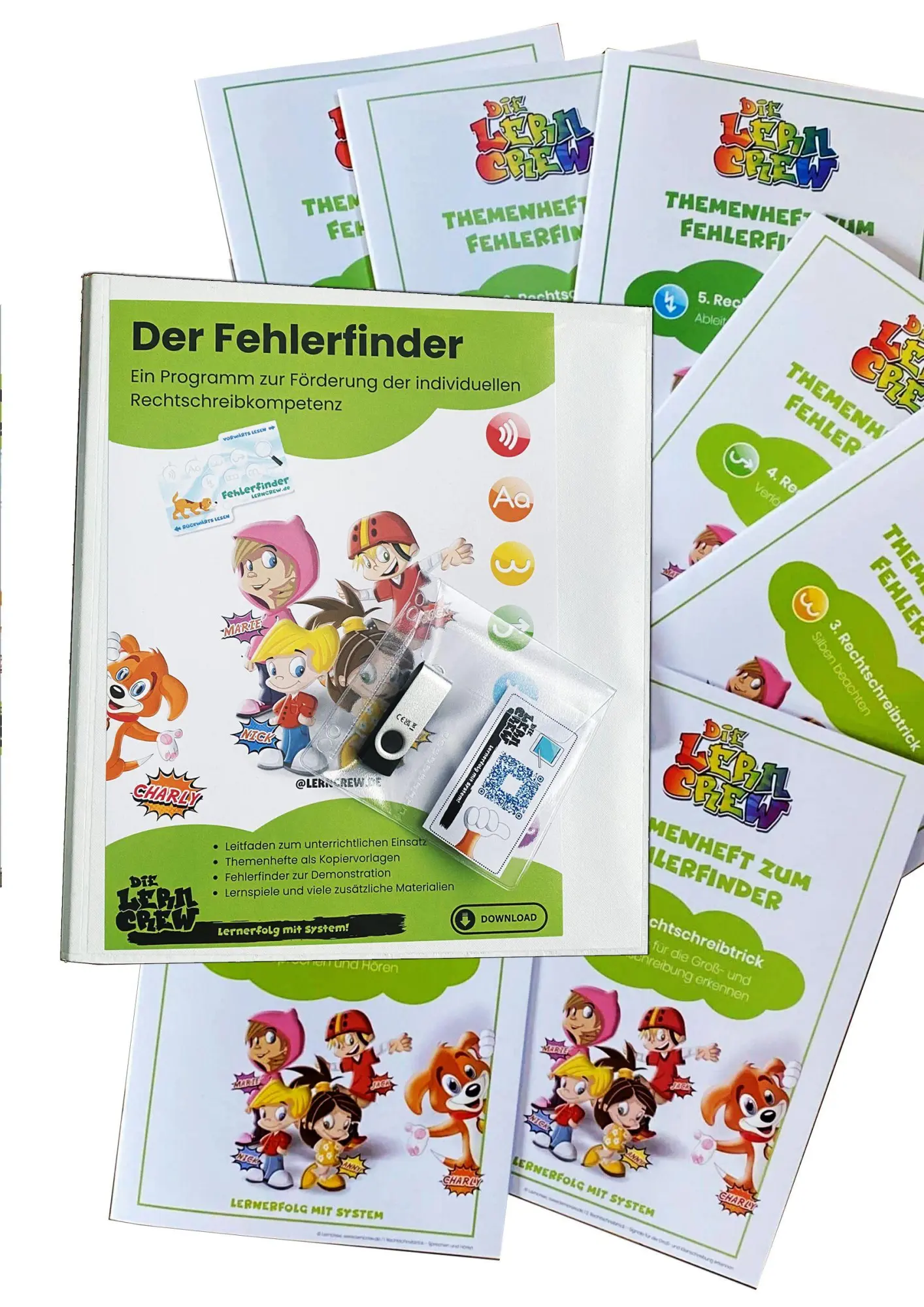 Cover: 9783403094418 | Die Lerncrew: Der Fehlerfinder - Lehrerhandreichung | Kroll-Gabriel