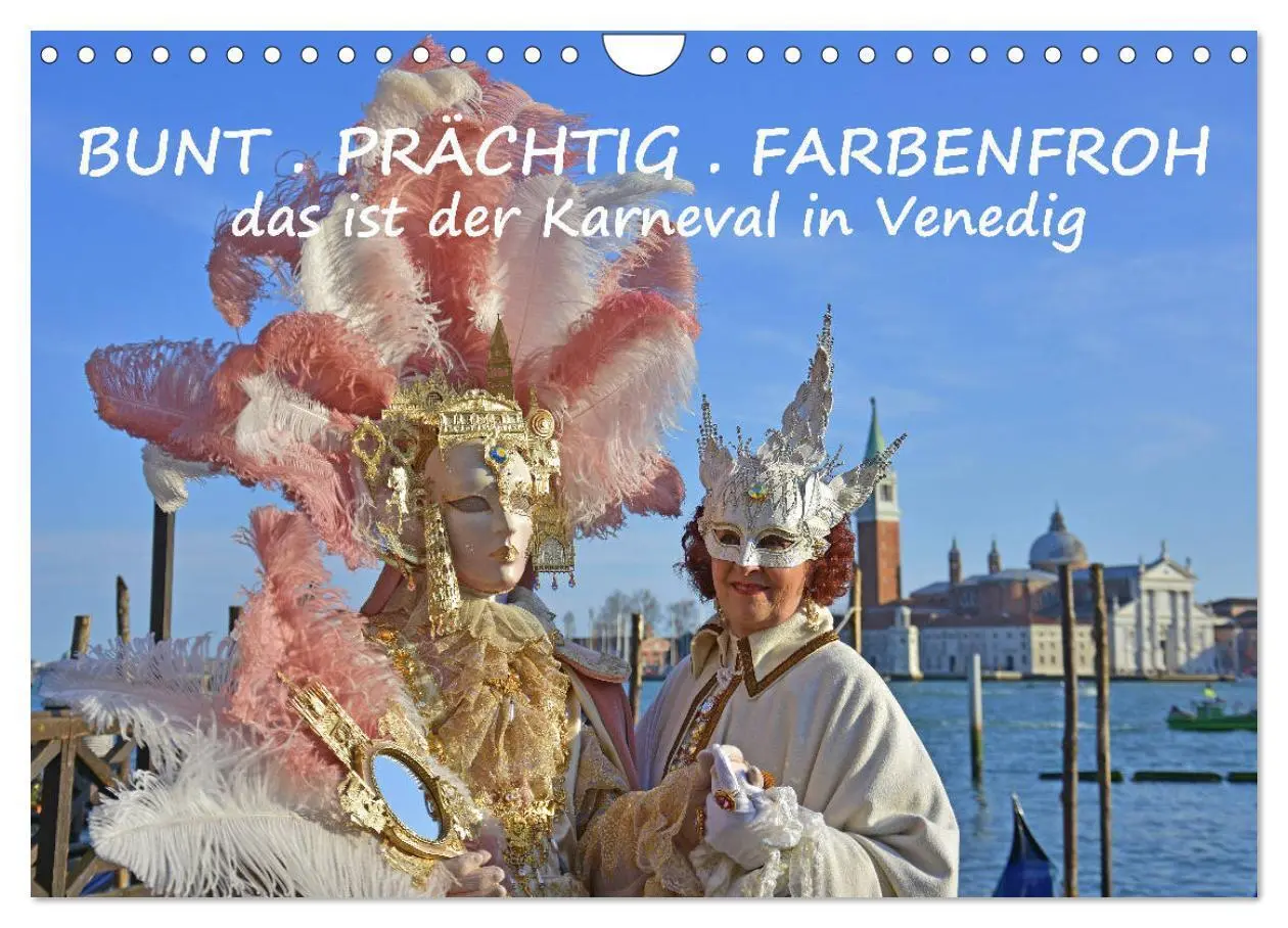 Cover: 9783435154418 | BUNT . PRÄCHTIG . FARBENFROH . Das ist der Karneval in Venedig...