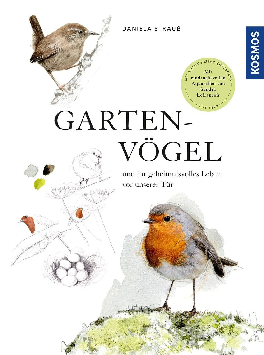 Cover: 9783440174418 | Gartenvögel | Daniela Strauß | Buch | 256 S. | Deutsch | 2022