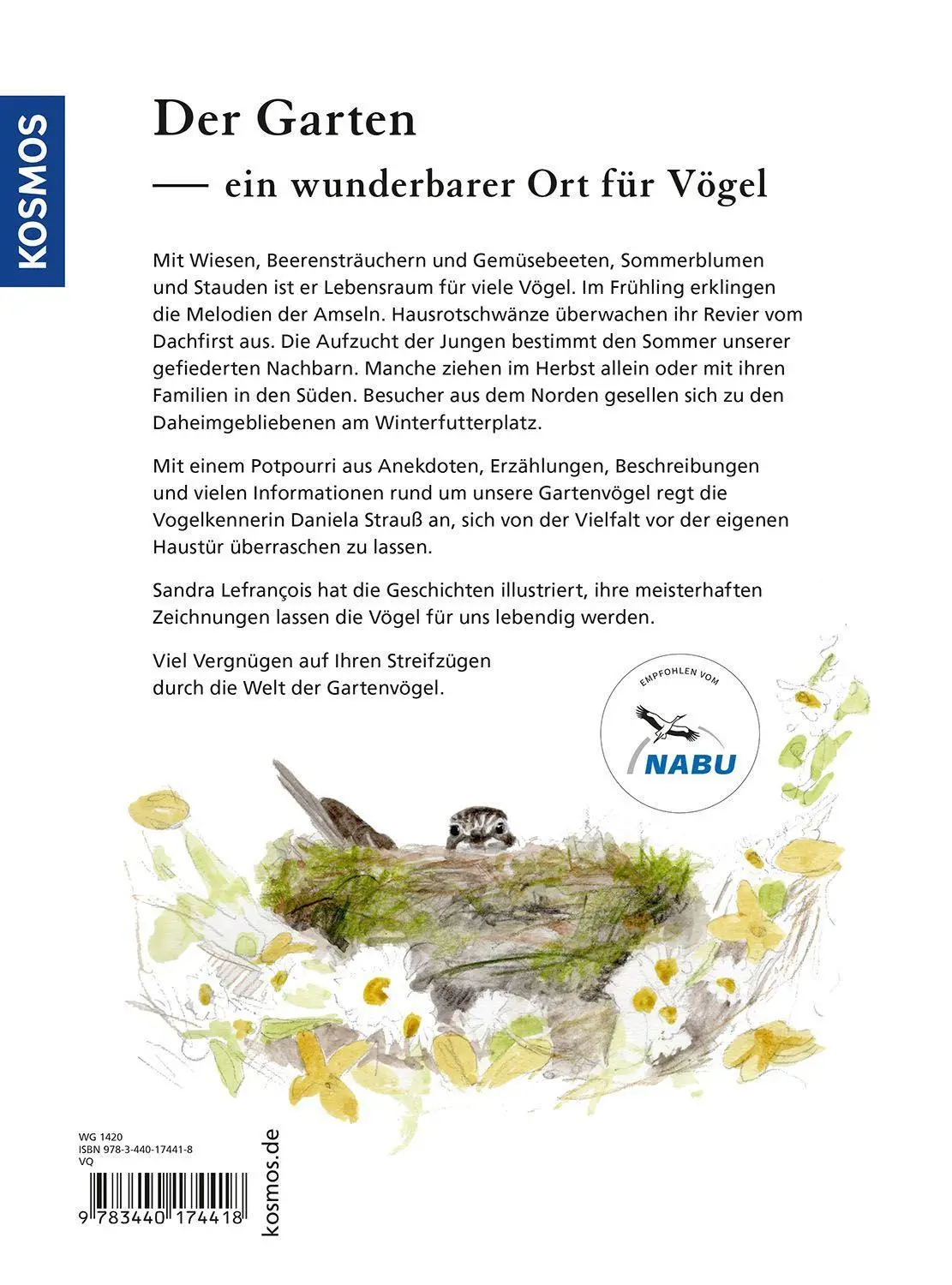 Bild: 9783440174418 | Gartenvögel | Daniela Strauß | Buch | 256 S. | Deutsch | 2022