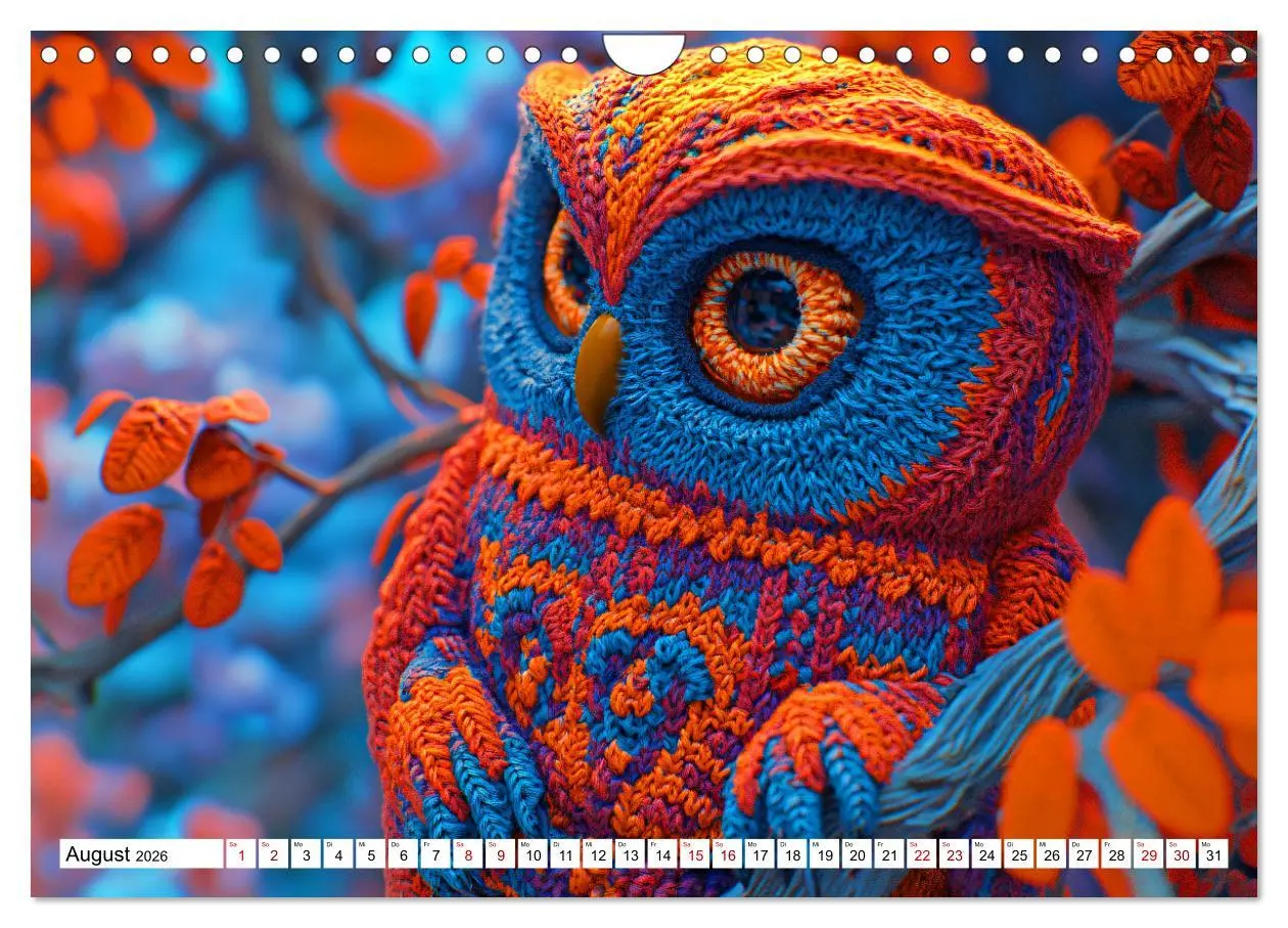 Bild: 9783457314418 | Strick-Safari - Gestrickte Tiere zum Verlieben (Wandkalender 2026...