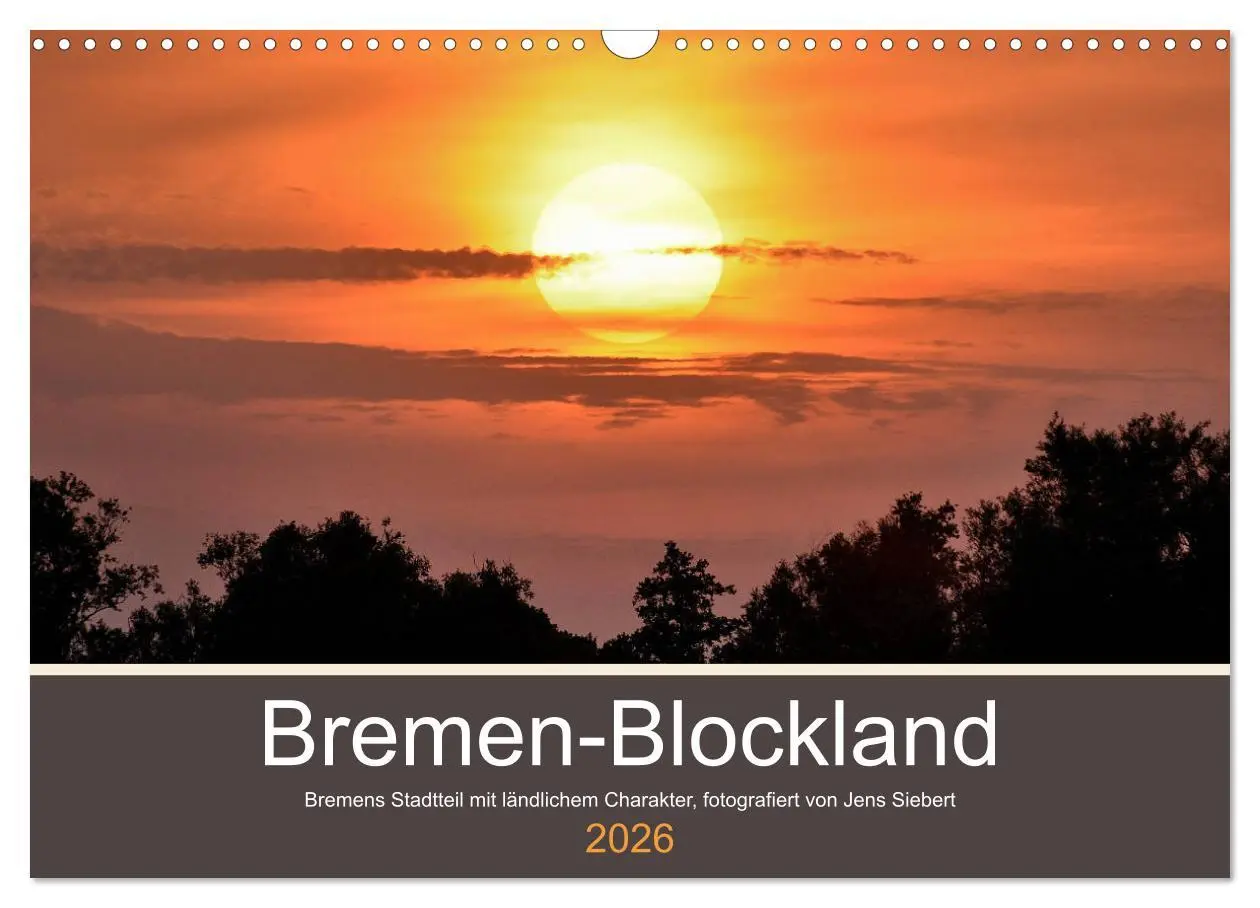 Cover: 9783457794418 | Bremen-Blockland (Wandkalender 2026 DIN A3 quer), CALVENDO...