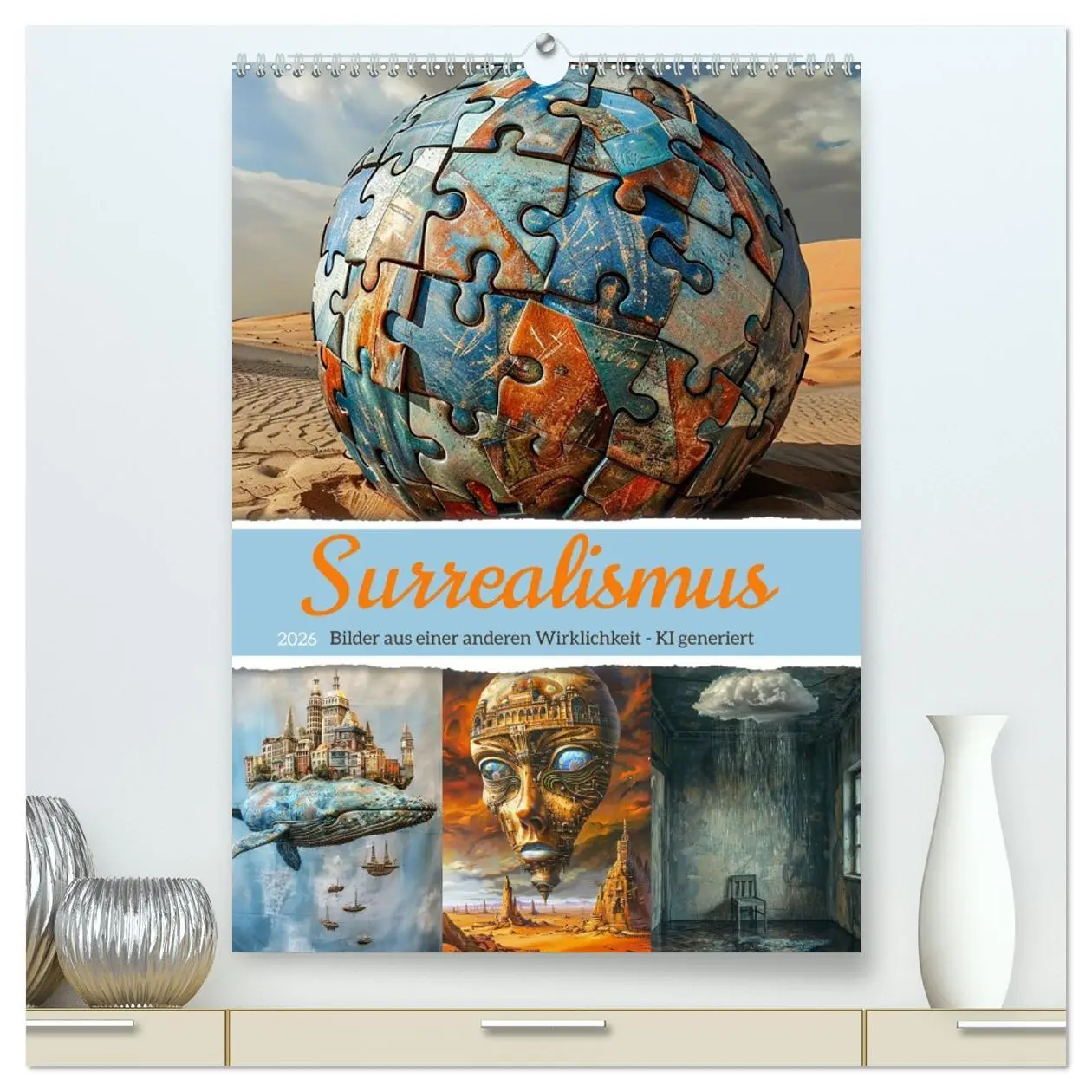 Cover: 9783516264418 | Surrealismus (hochwertiger Premium Wandkalender 2026 DIN A2 hoch),...