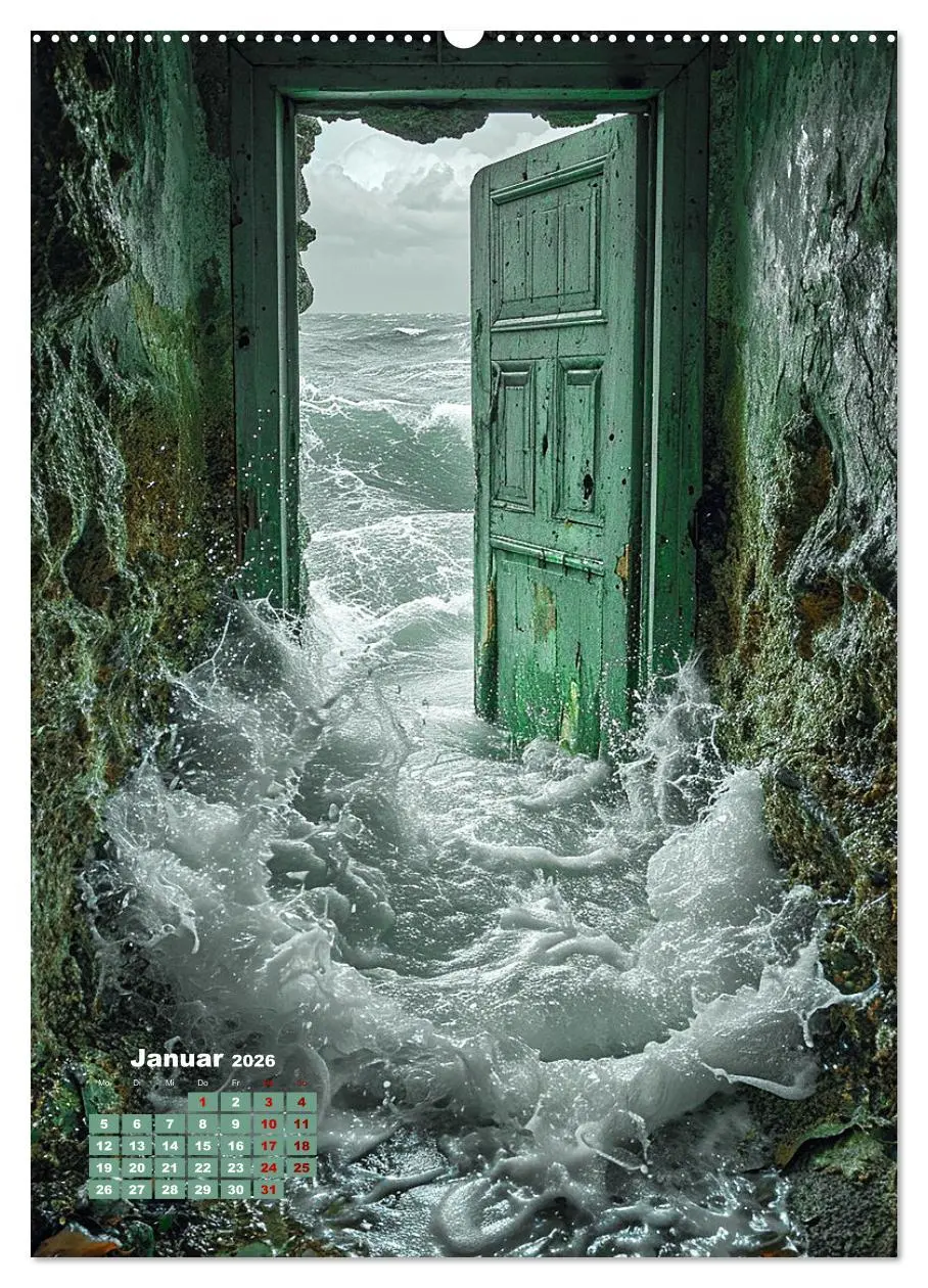 Bild: 9783516264418 | Surrealismus (hochwertiger Premium Wandkalender 2026 DIN A2 hoch),...