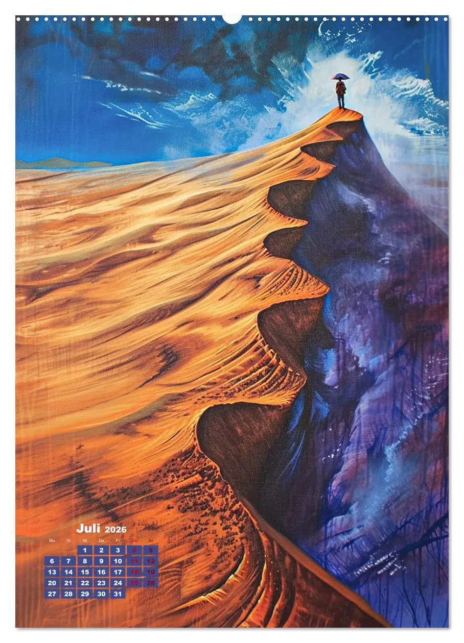 Bild: 9783516264418 | Surrealismus (hochwertiger Premium Wandkalender 2026 DIN A2 hoch),...