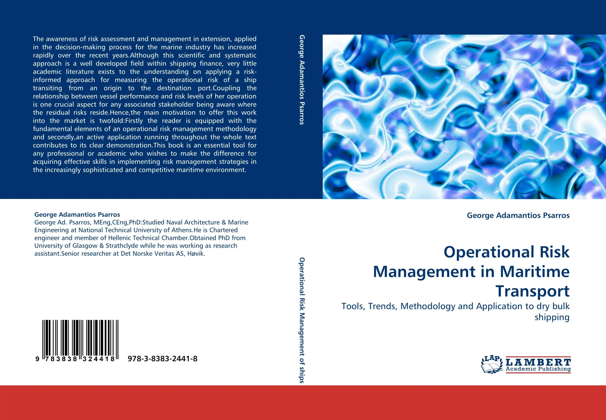 Cover: 9783838324418 | Operational Risk Management in Maritime Transport | Psarros | Buch