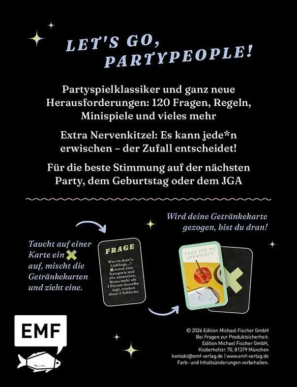 Rückseite: 4260478344518 | Kartenspiel: Auf eX - Das ultimative Trinkspiel | Spiel | 128 S.
