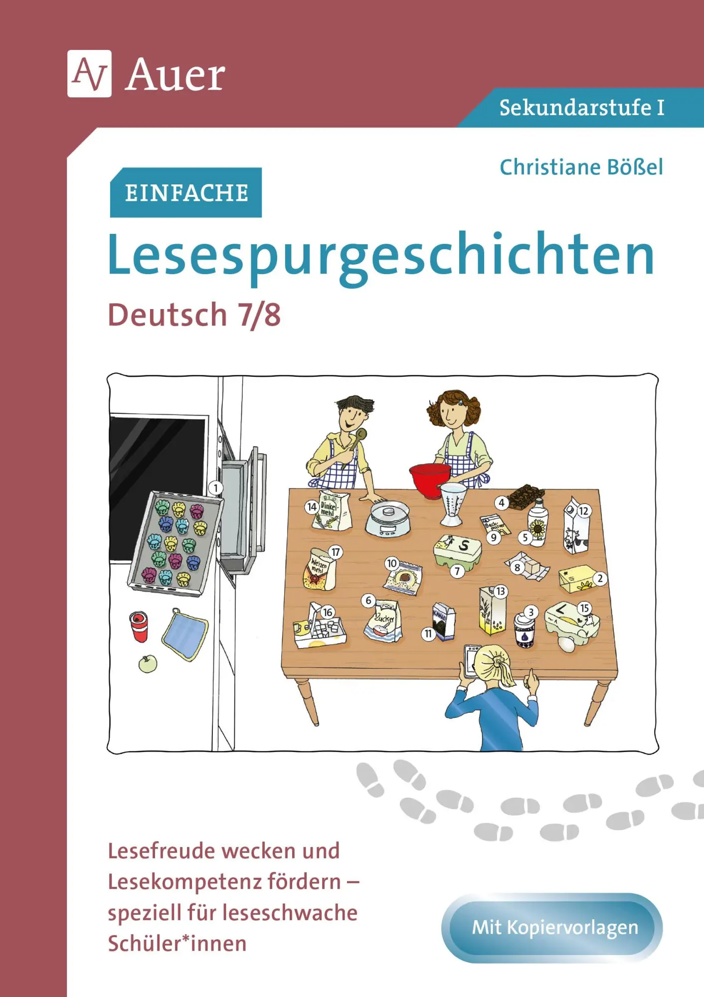 Cover: 9783403084518 | Einfache Lesespurgeschichten Deutsch 7-8 | Christiane Bößel | 76 S.