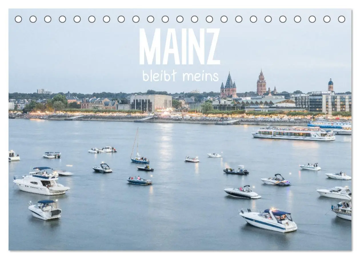 Cover: 9783435074518 | Mainz bleibt meins (Tischkalender 2025 DIN A5 quer), CALVENDO...