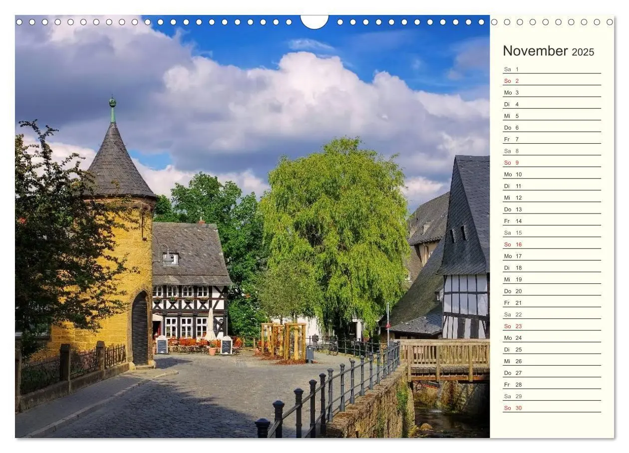 Bild: 9783435524518 | Goslar - Hanse- und Kaiserstadt im Harz (Wandkalender 2025 DIN A3...