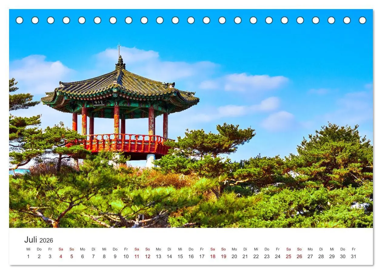 Bild: 9783457614518 | Südkorea - Eine Reise in ein unbekanntes Land. (Tischkalender 2026...