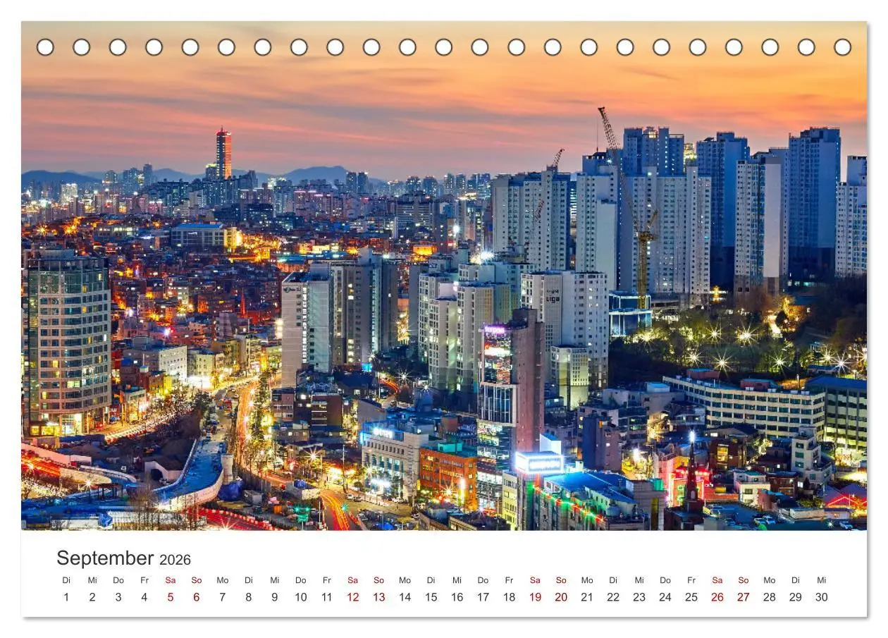 Bild: 9783457614518 | Südkorea - Eine Reise in ein unbekanntes Land. (Tischkalender 2026...