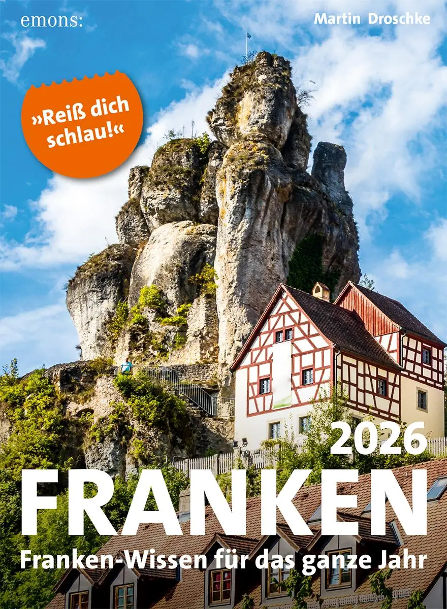 Cover: 9783740824518 | Franken 2026 | Franken-Wissen für das ganze Jahr, Abreißkalender