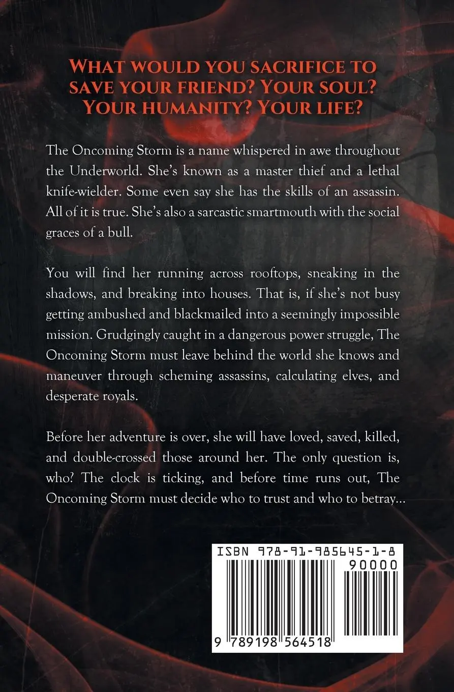 Rückseite: 9789198564518 | A Storm of Silver and Ash | Marion Blackwood | Taschenbuch | Englisch