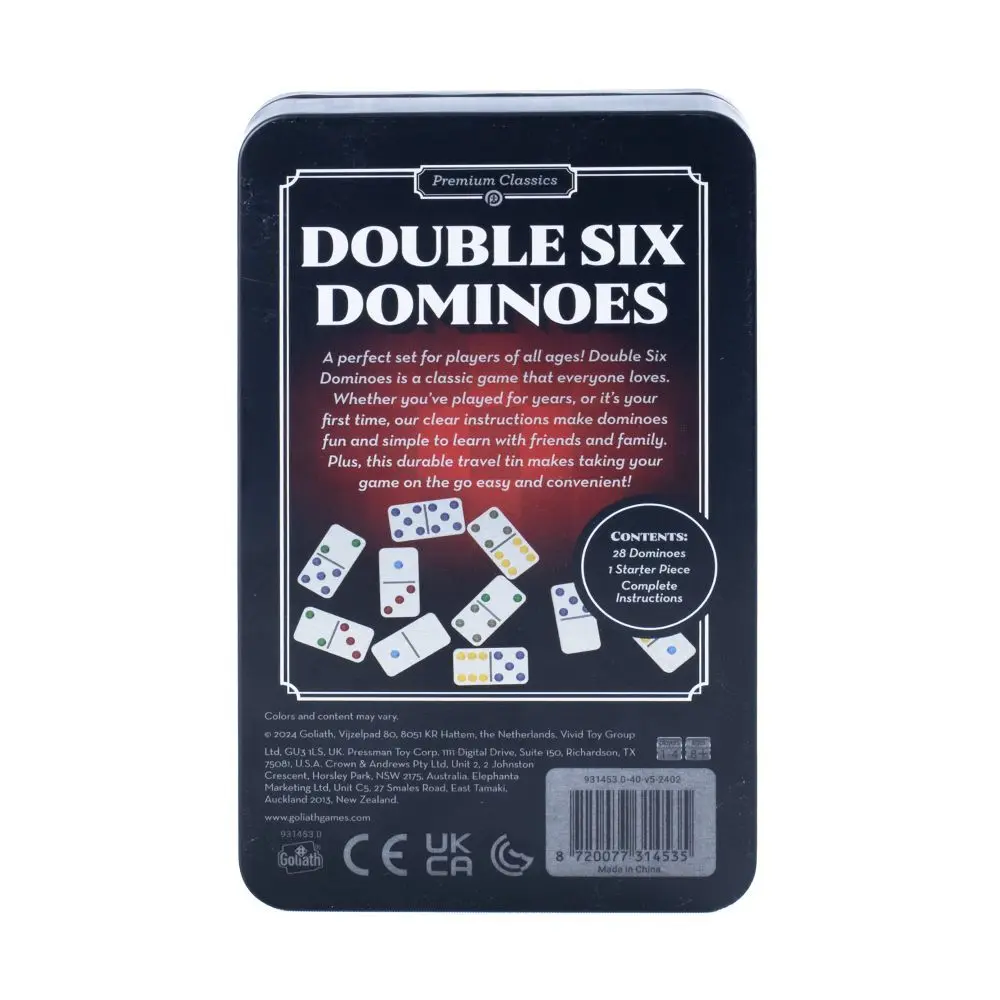 Bild: 8720077334618 | PPC: Double 9 Dominos | Spiel | 933461.006 | Deutsch | 2025