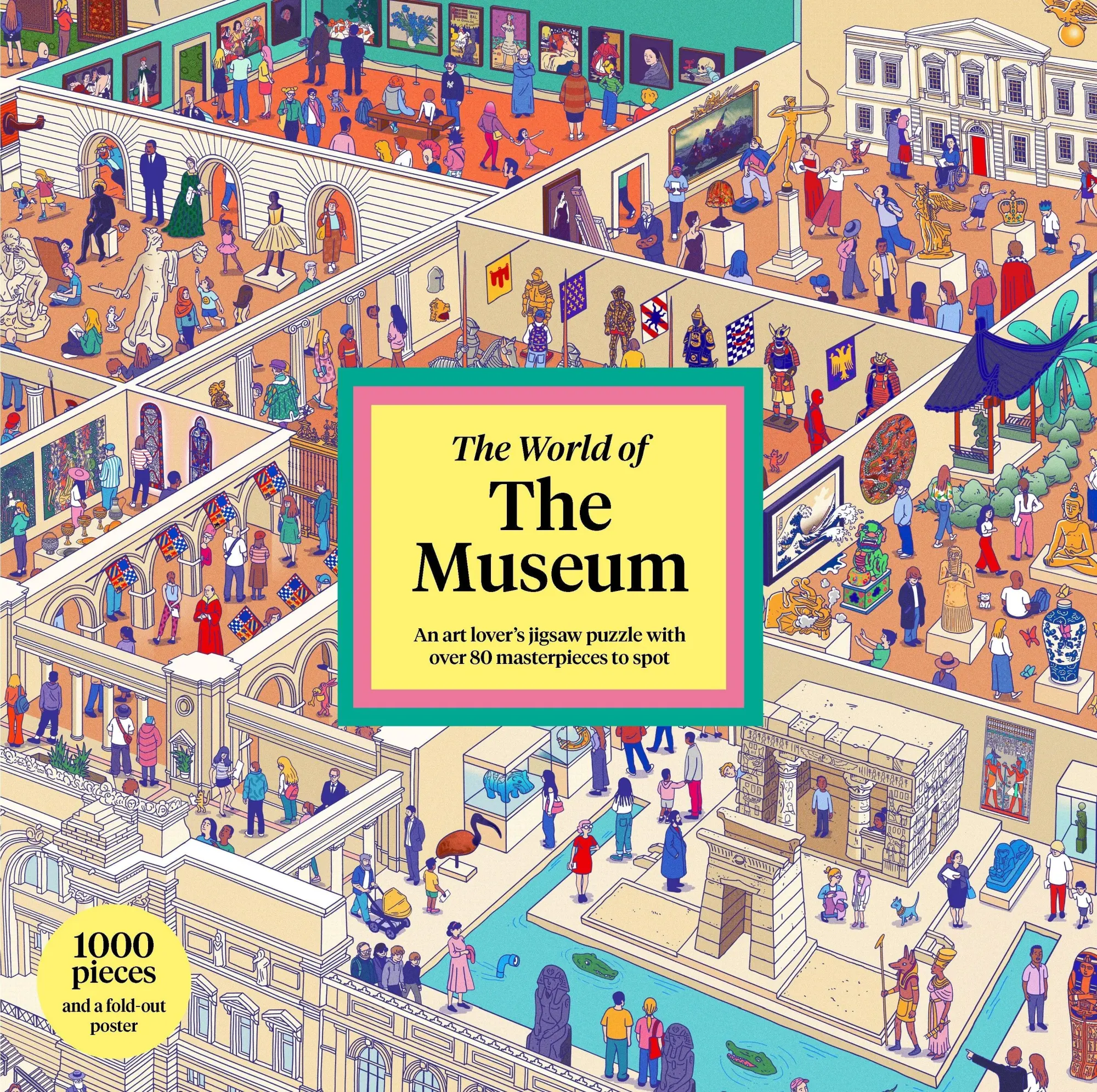 Cover: 9781399634618 | The World of the Museum: An Art Lover's 1000-Piece Jigsaw Puzzle...