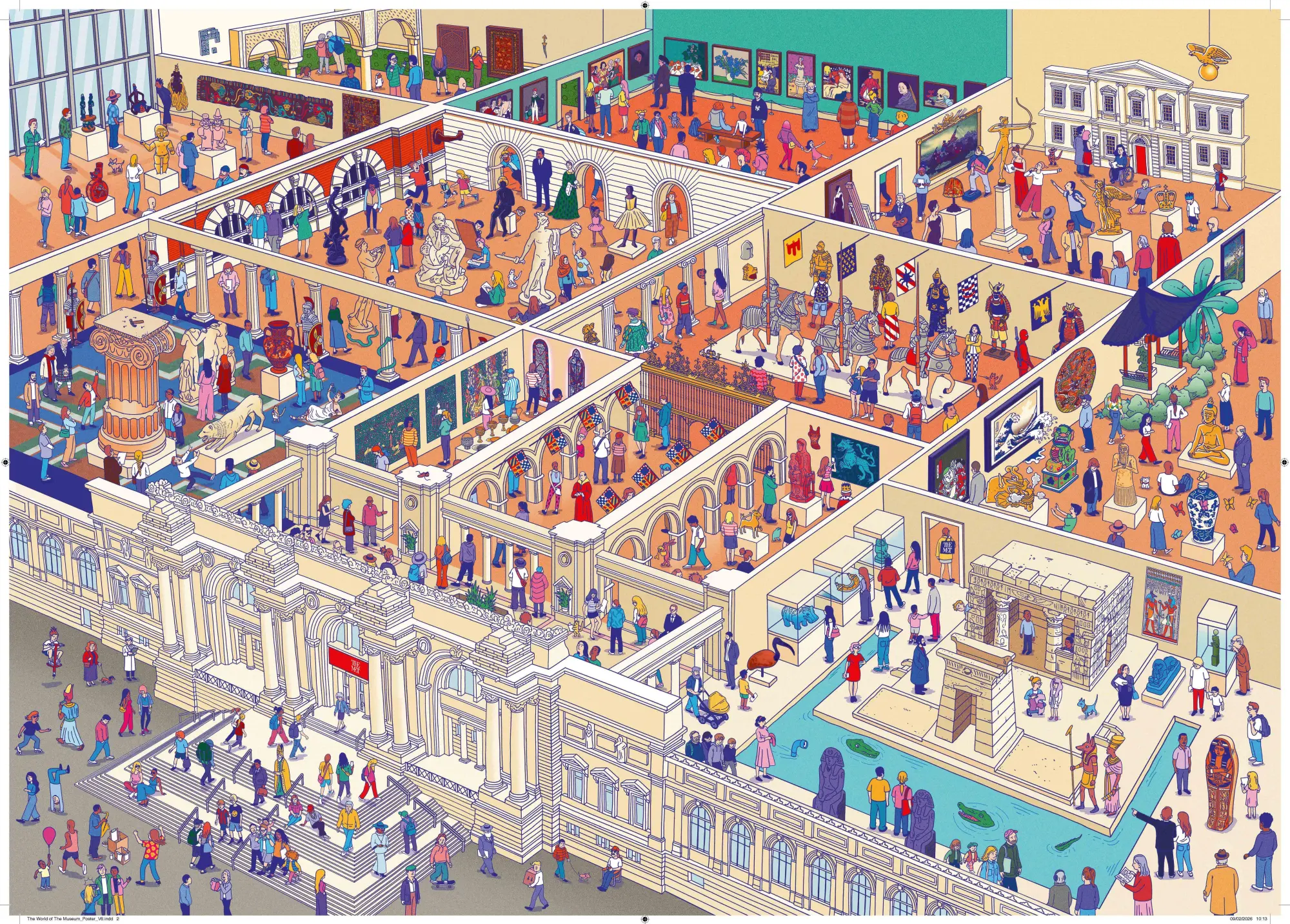 Bild: 9781399634618 | The World of the Museum: An Art Lover's 1000-Piece Jigsaw Puzzle...