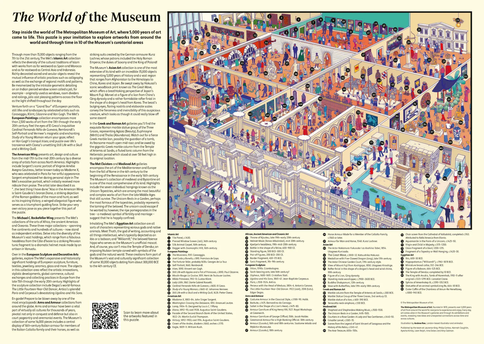 Bild: 9781399634618 | The World of the Museum: An Art Lover's 1000-Piece Jigsaw Puzzle...