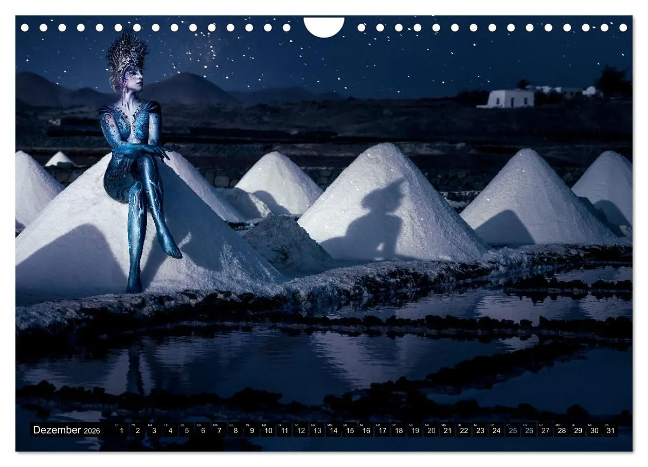 Bild: 9783457534618 | Naturwesen - Bodypainting Körperlandschaften (Wandkalender 2026 DIN...