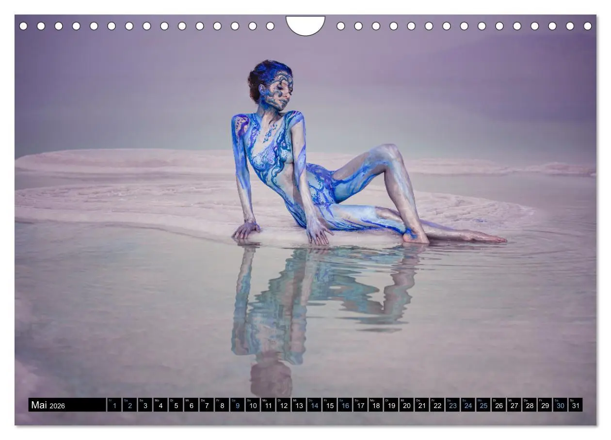 Bild: 9783457534618 | Naturwesen - Bodypainting Körperlandschaften (Wandkalender 2026 DIN...