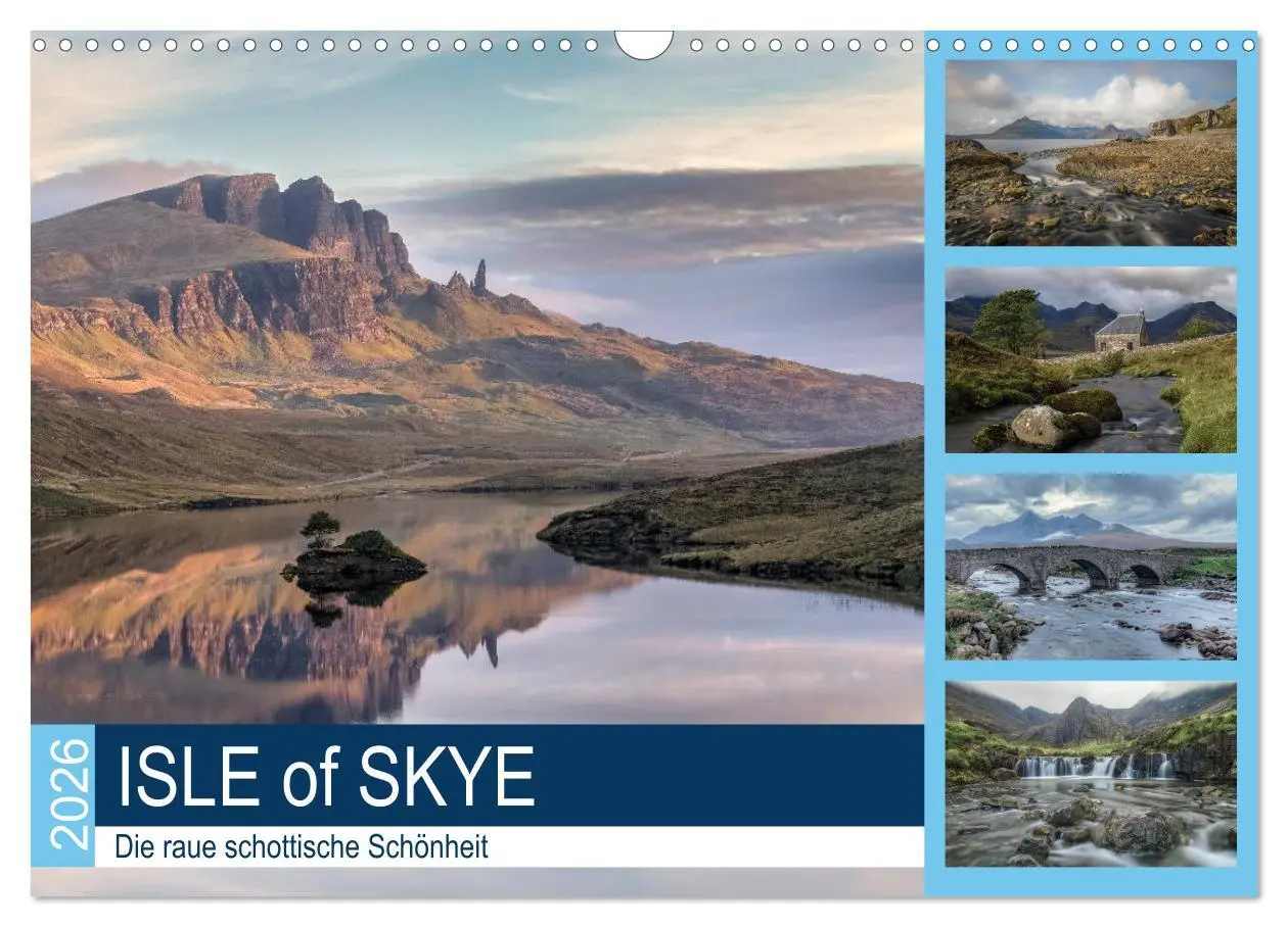 Cover: 9783457844618 | Isle of Skye, die raue schottische Schönheit (Wandkalender 2026 DIN...