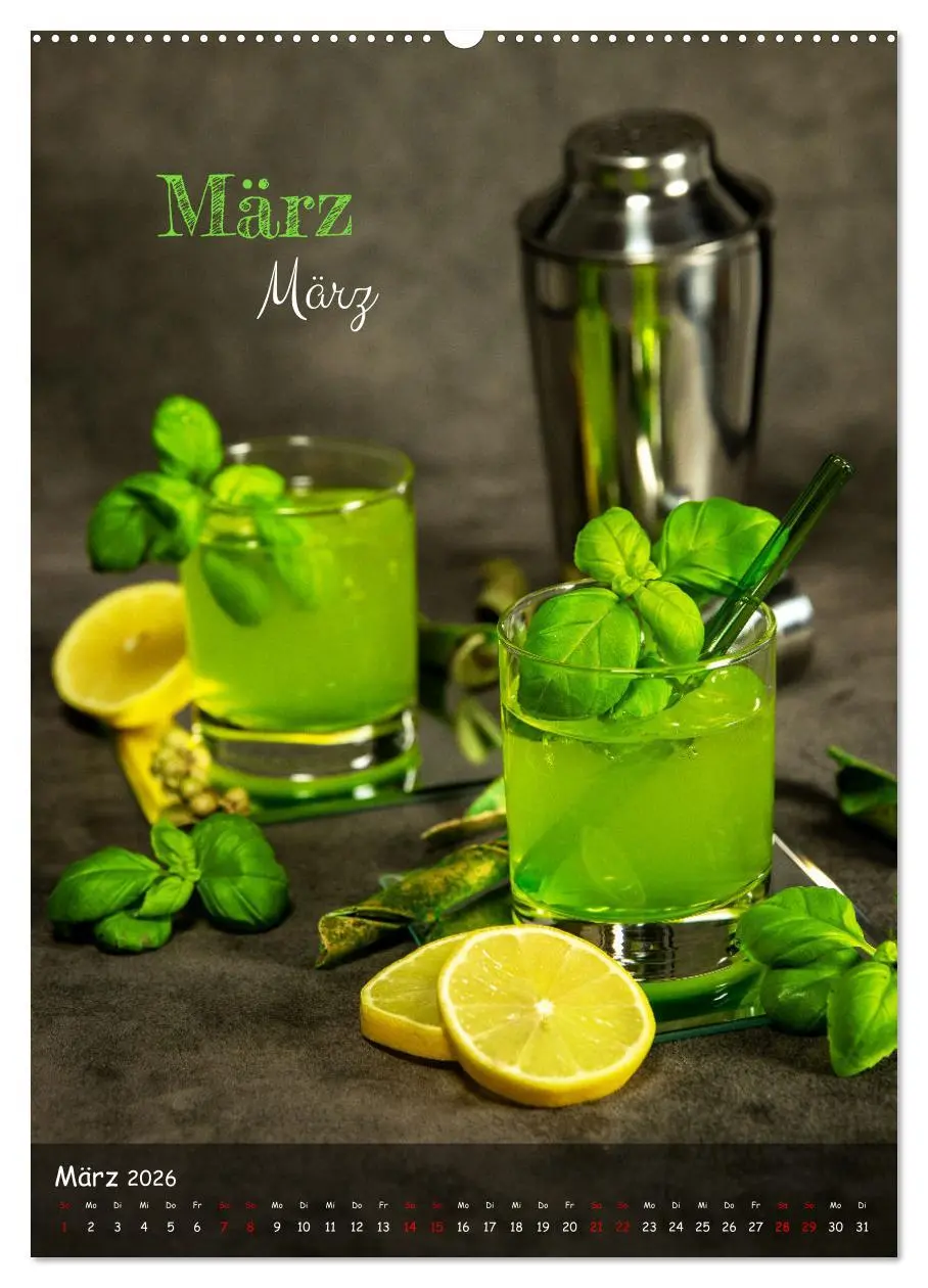 Bild: 9783516244618 | Mix it up - Cocktails (hochwertiger Premium Wandkalender 2026 DIN...