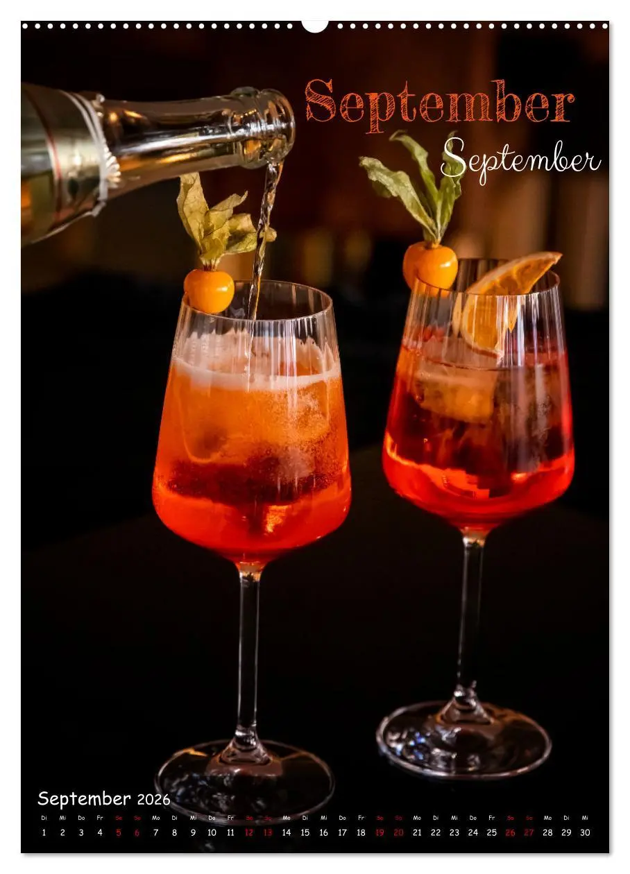 Bild: 9783516244618 | Mix it up - Cocktails (hochwertiger Premium Wandkalender 2026 DIN...