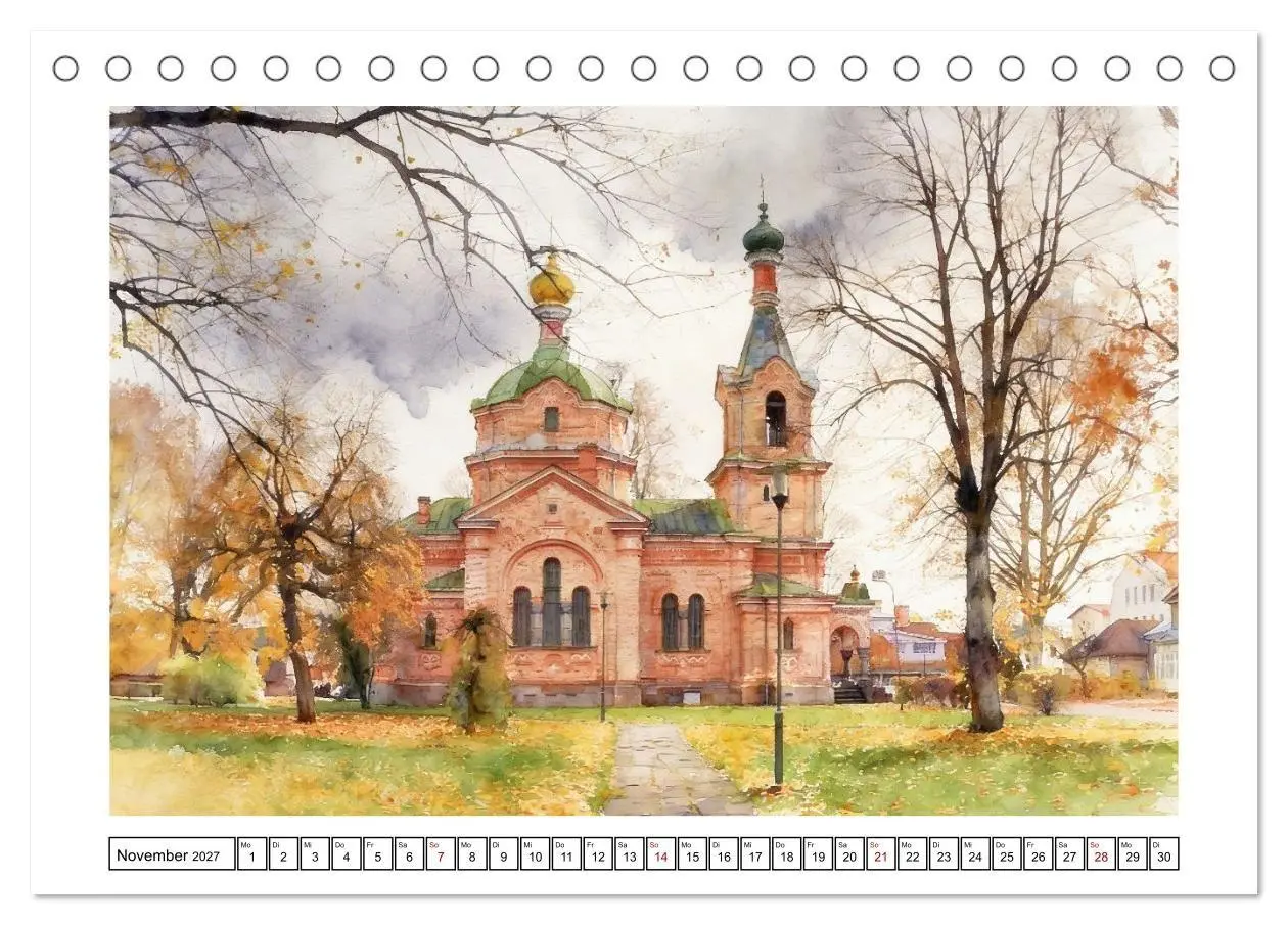 Bild: 9783516794618 | Reise durch Lettland (Tischkalender 2027 DIN A5 quer), CALVENDO...