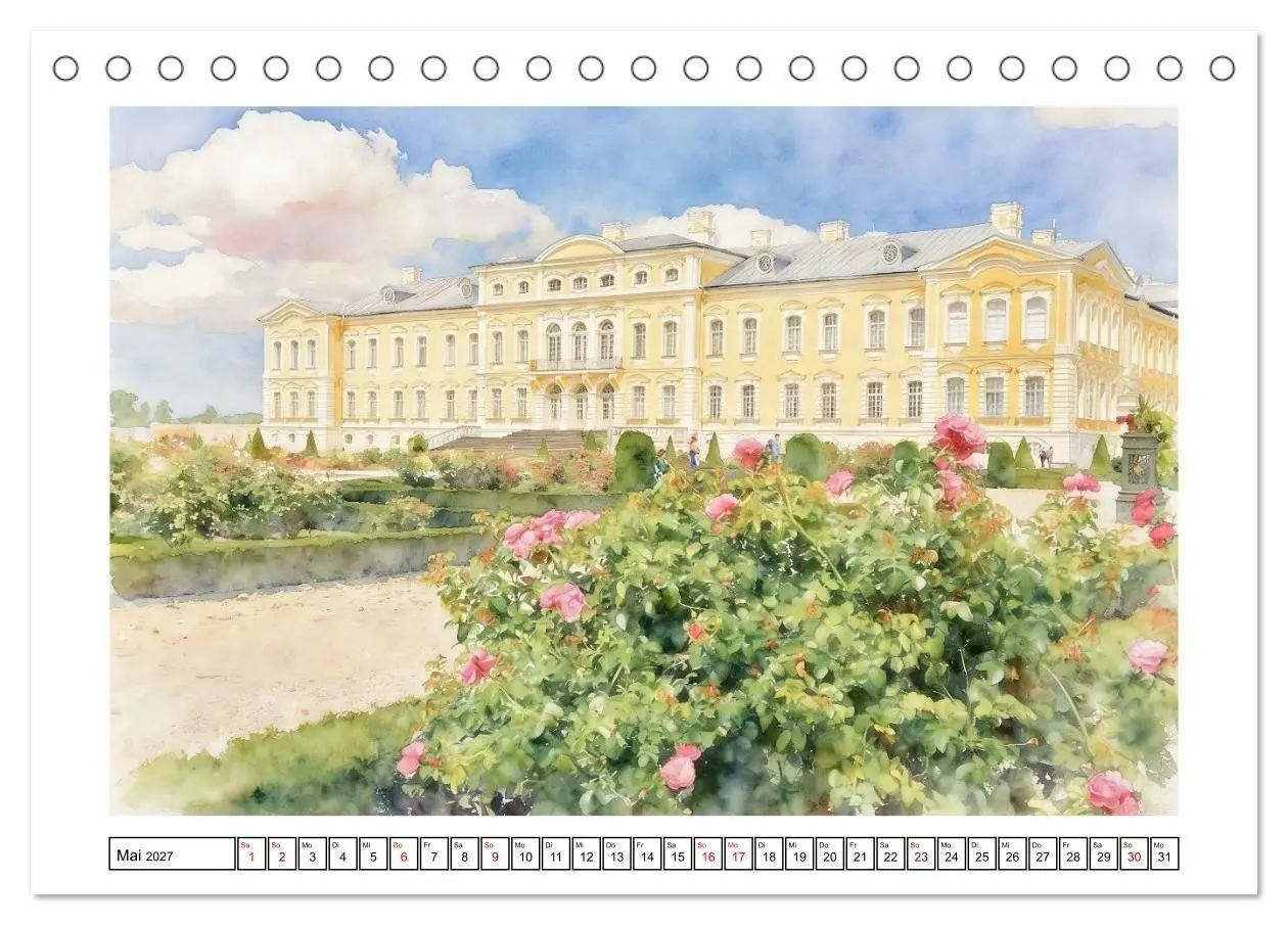 Bild: 9783516794618 | Reise durch Lettland (Tischkalender 2027 DIN A5 quer), CALVENDO...