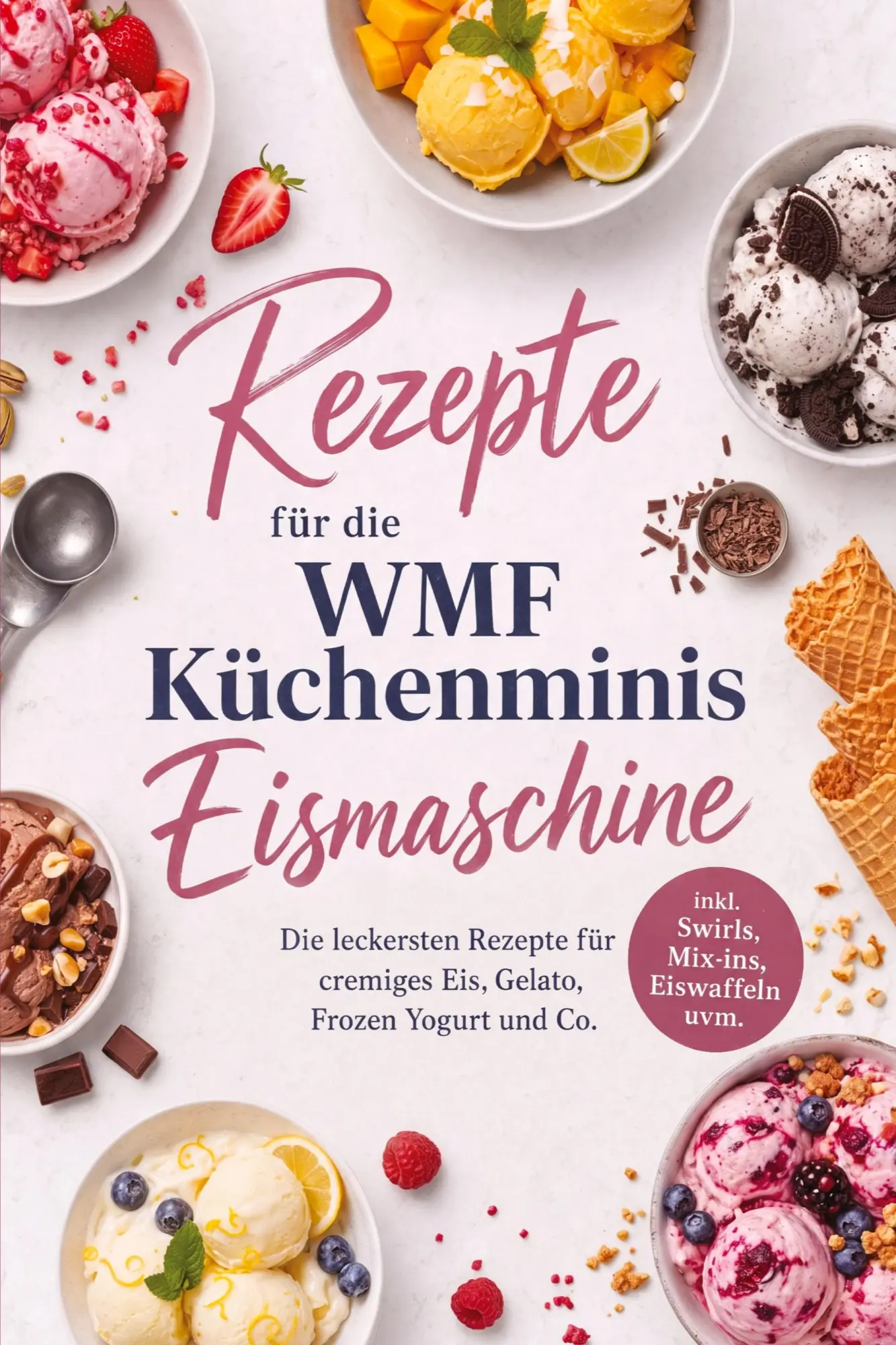 Cover: 9783694384618 | Rezepte für die WMF Küchenminis Eismaschine: Die leckersten Rezepte...