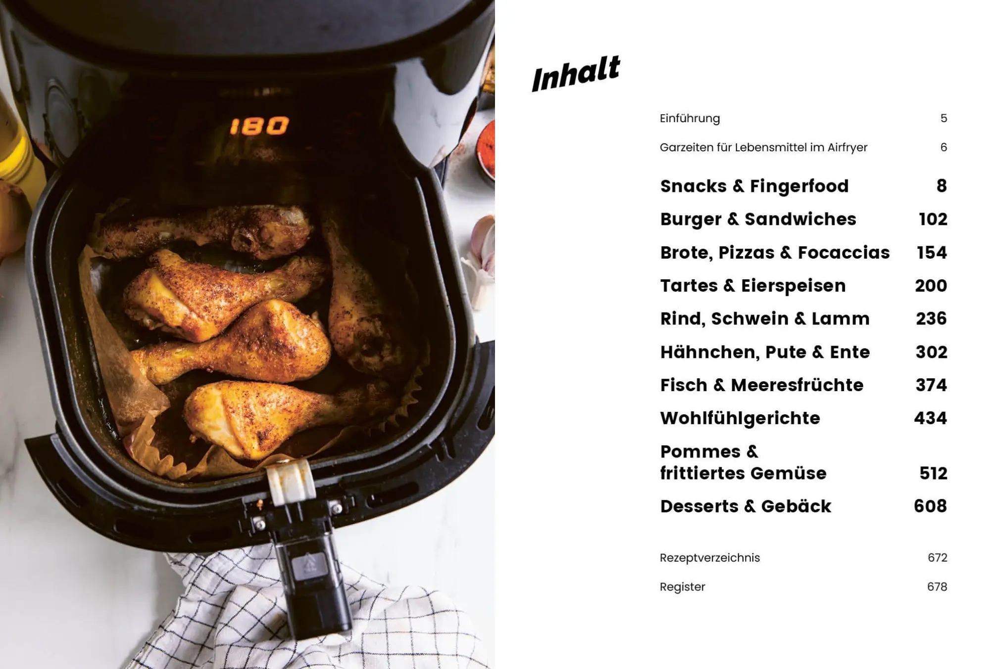 Bild: 9783745934618 | Die Airfryer-Bibel | Buch | 688 S. | Deutsch | 2026