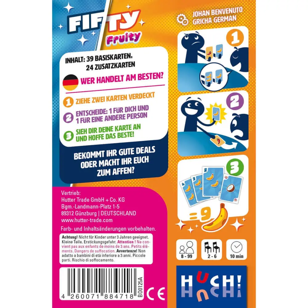Bild: 4260071884718 | Fifty Fruity | Johan Benvenuto | Spiel | Karton | 884718 | Deutsch