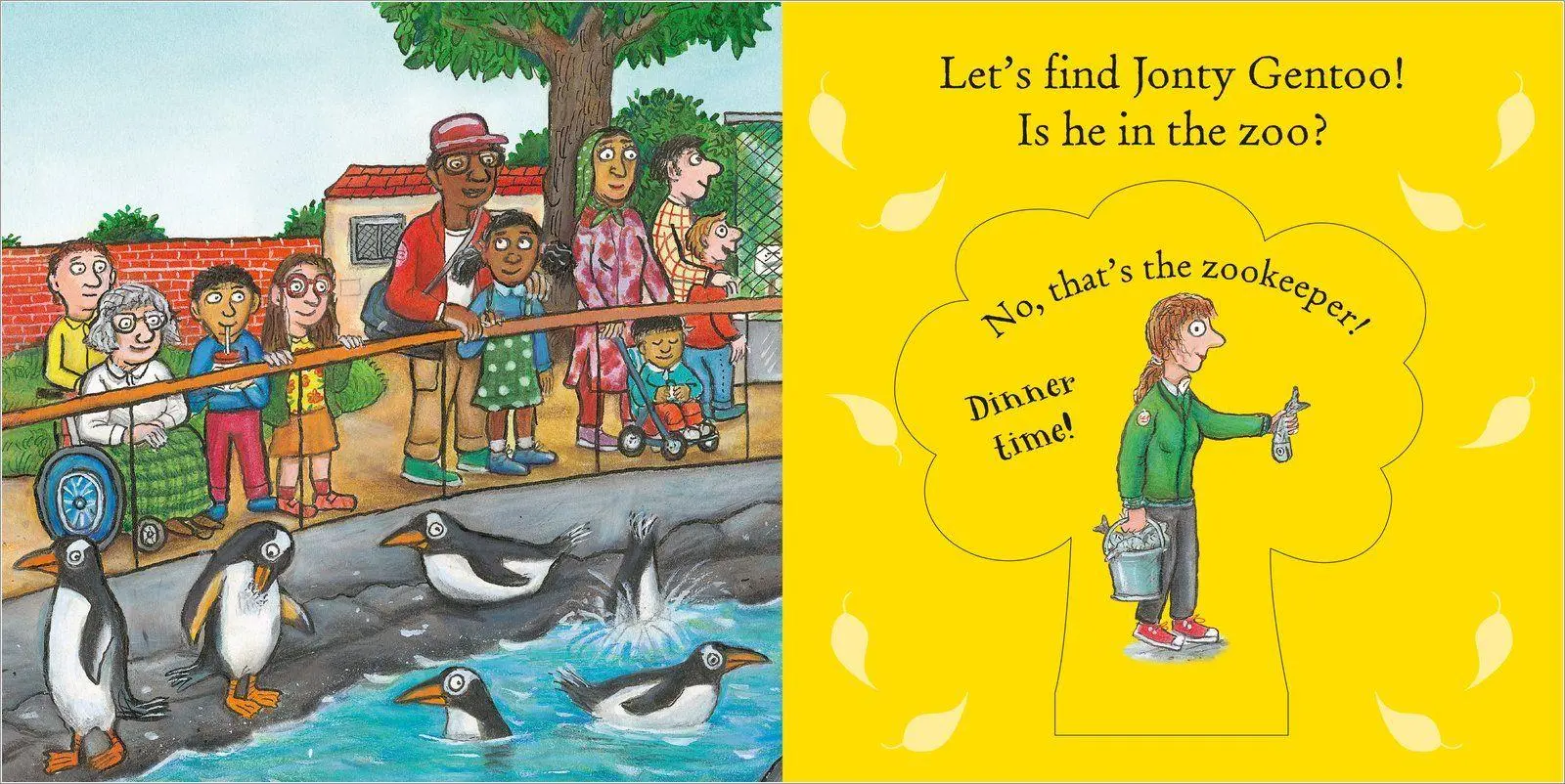Bild: 9780702344718 | Let's Find Jonty Gentoo | Julia Donaldson | Buch | 10 S. | Englisch