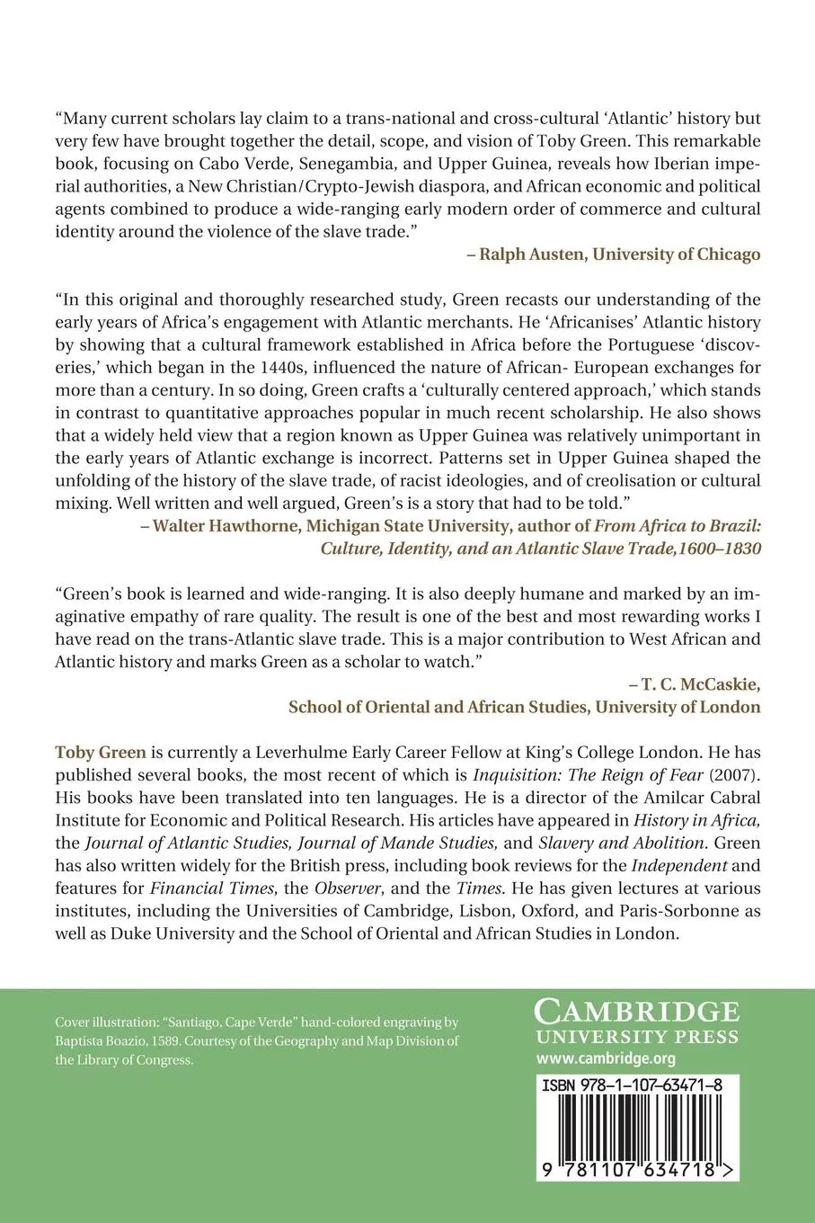 Rückseite: 9781107634718 | The Rise of the Trans-Atlantic Slave Trade in Western Africa, 1300...