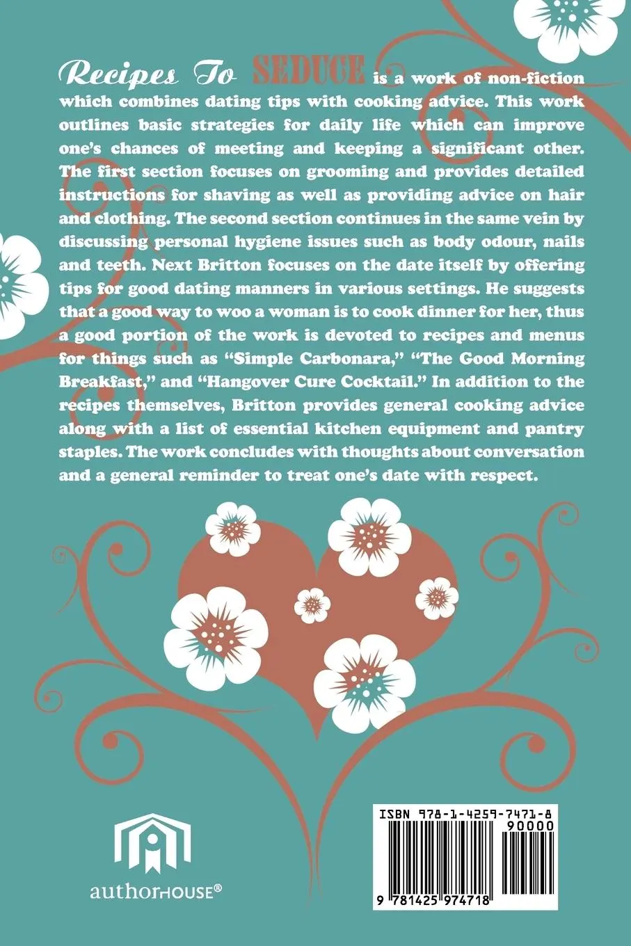 Rückseite: 9781425974718 | Recipes to Seduce | Russell Britton | Taschenbuch | Englisch | 2007