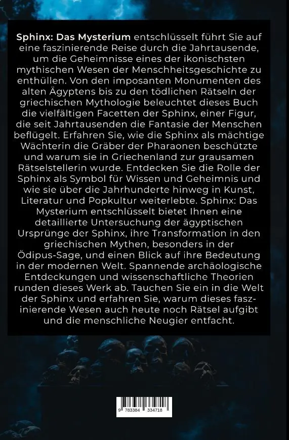 Rückseite: 9783384334718 | Sphinx - Das Mysterium entschlüsselt | Viktor Markis | Buch | 108 S.