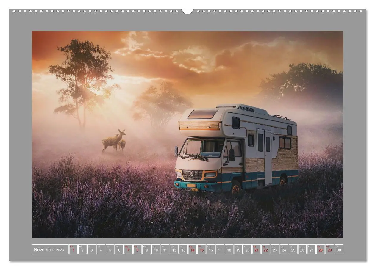 Bild: 9783457384718 | Camping macht glücklich! (hochwertiger Premium Wandkalender 2026...