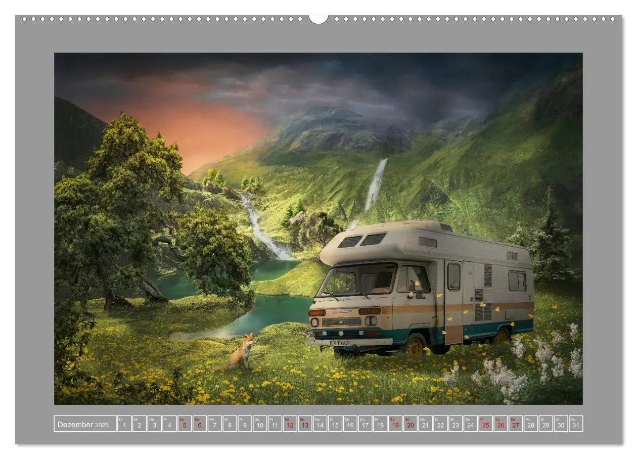 Bild: 9783457384718 | Camping macht glücklich! (hochwertiger Premium Wandkalender 2026...